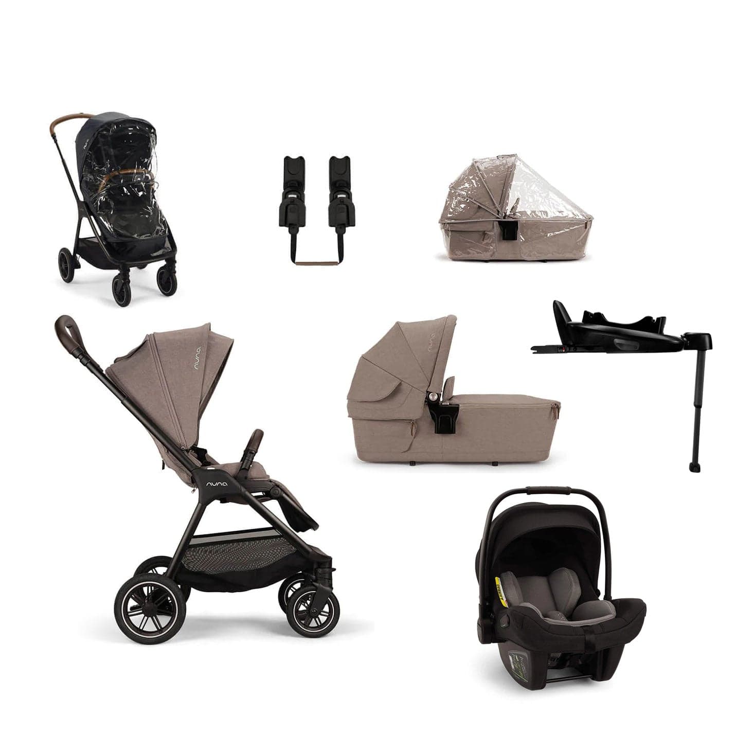 Nuna travel systems Nuna TRIV Next Generation Pipa Travel System (Cedar) Z2BNTRIV1028UK