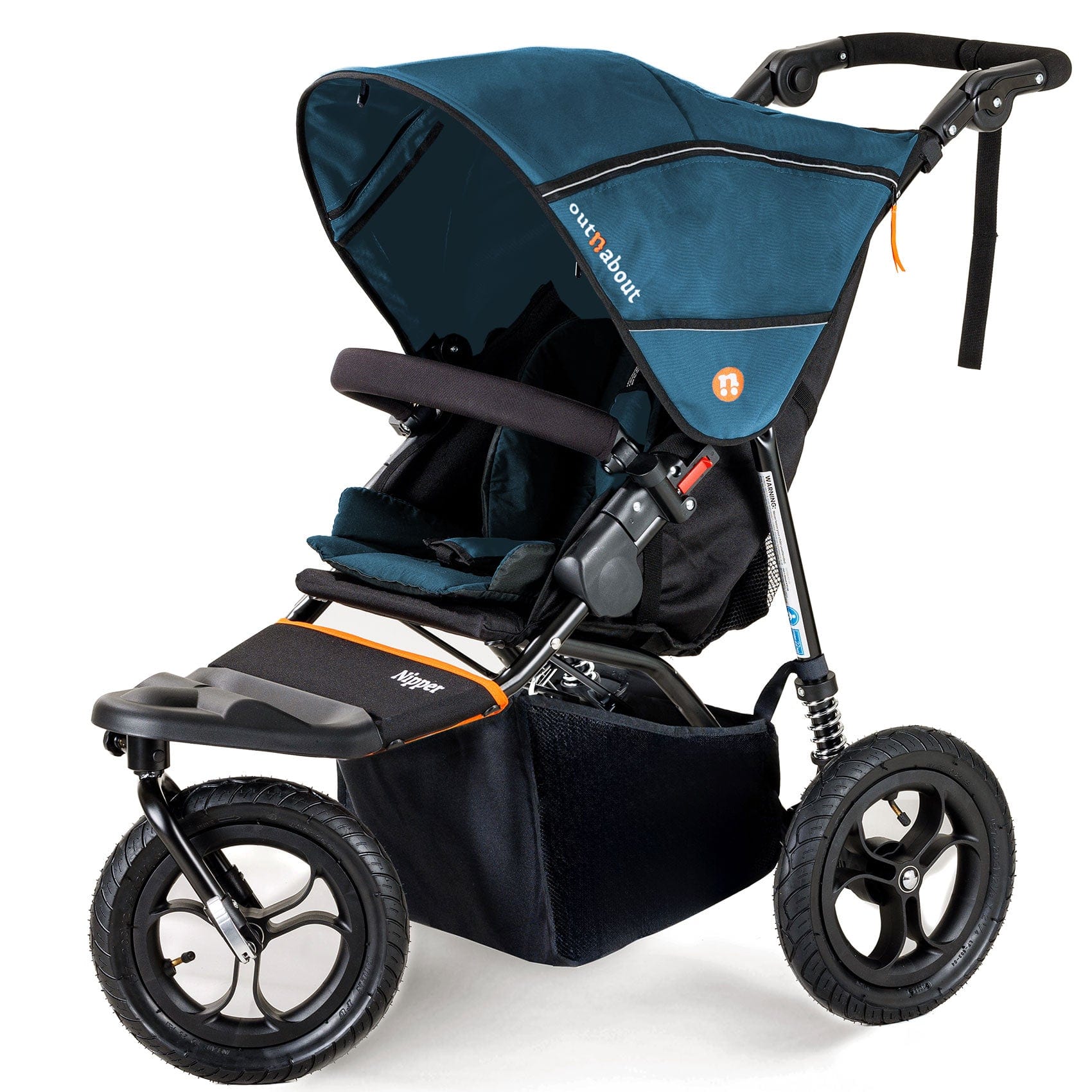 Out n About 3 Wheelers Out n About Nipper V5 All Terrain Pushchair - Highland Blue NIP-01BLUv5