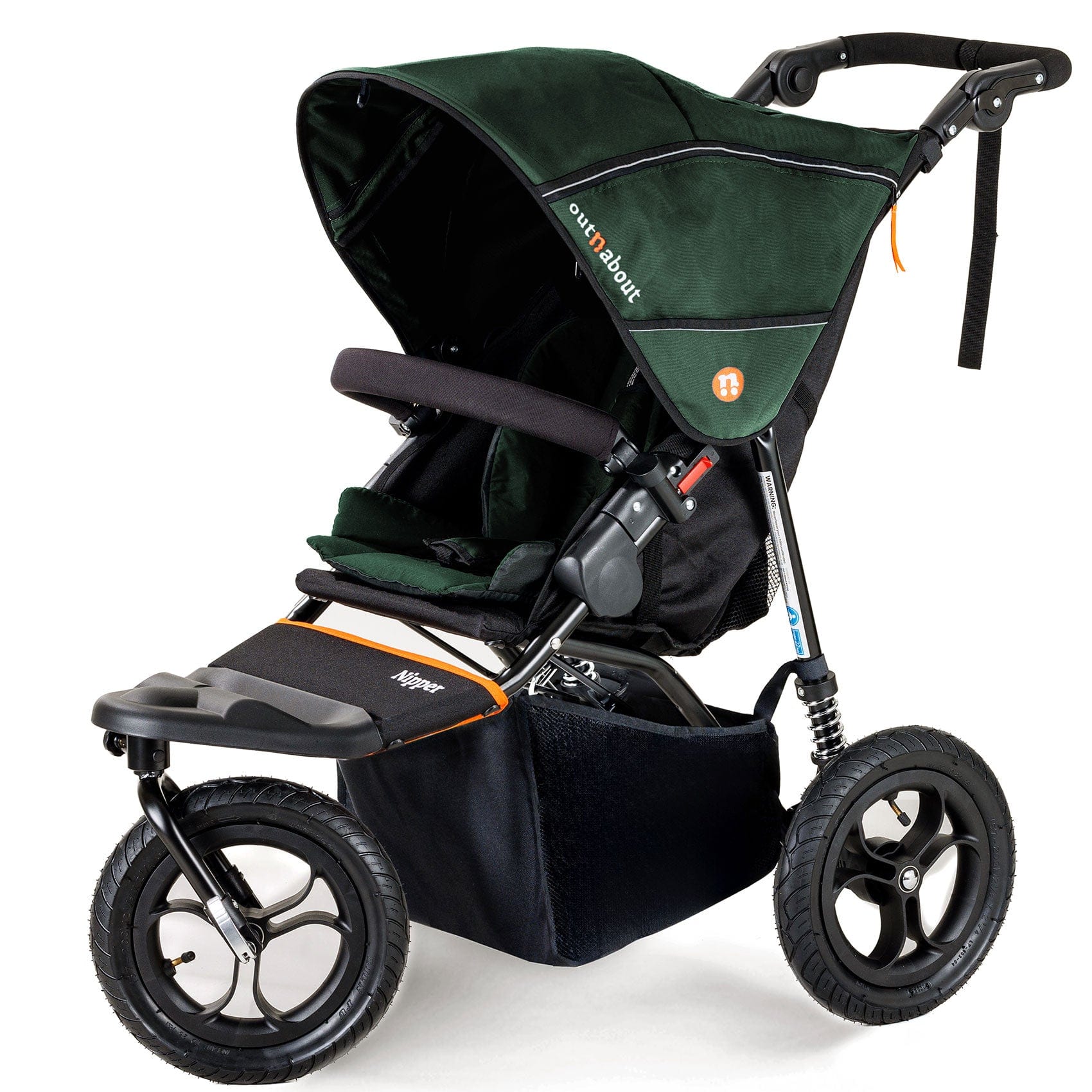 Out n About 3 Wheelers Out n About Nipper V5 All Terrain Pushchair - Sycamore Green NIP-01GRNv5