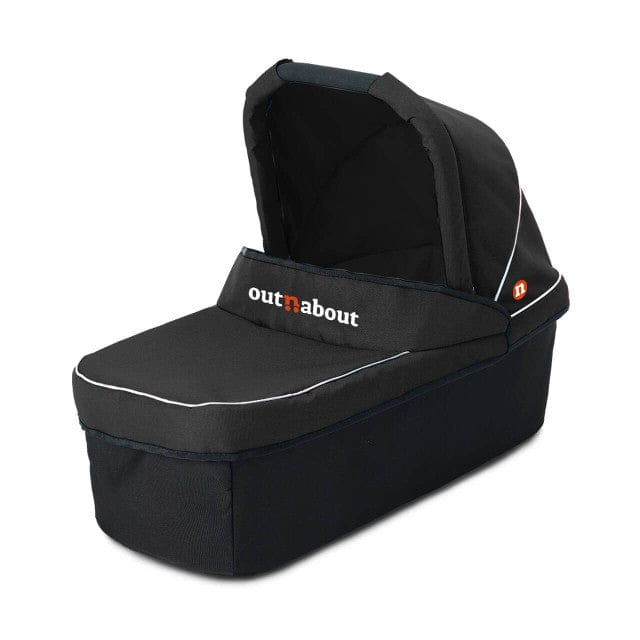 Out n About baby carrycots Out n About Nipper Double Carrycot - Summit Black CC-02SB