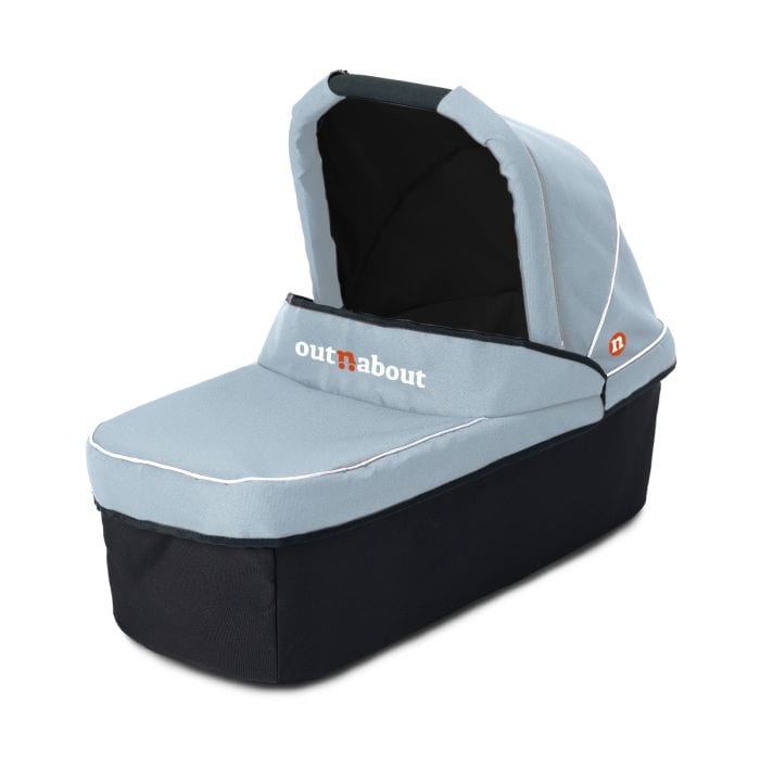 Out n About baby carrycots Out n About Nipper Single Carrycot - Rocksalt Grey CC-01RSG