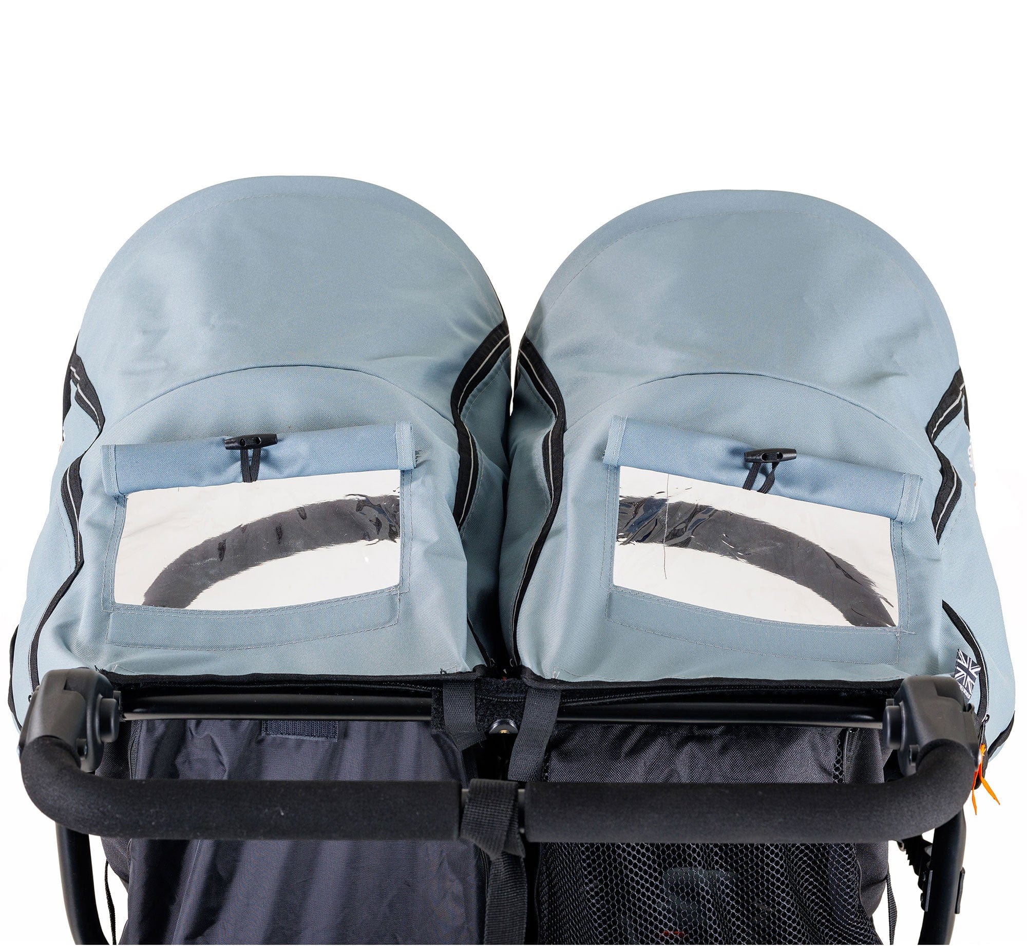 Out n About double buggies Out n About Double Nipper V5 - Rock Salt Grey NIP-02GRYv5