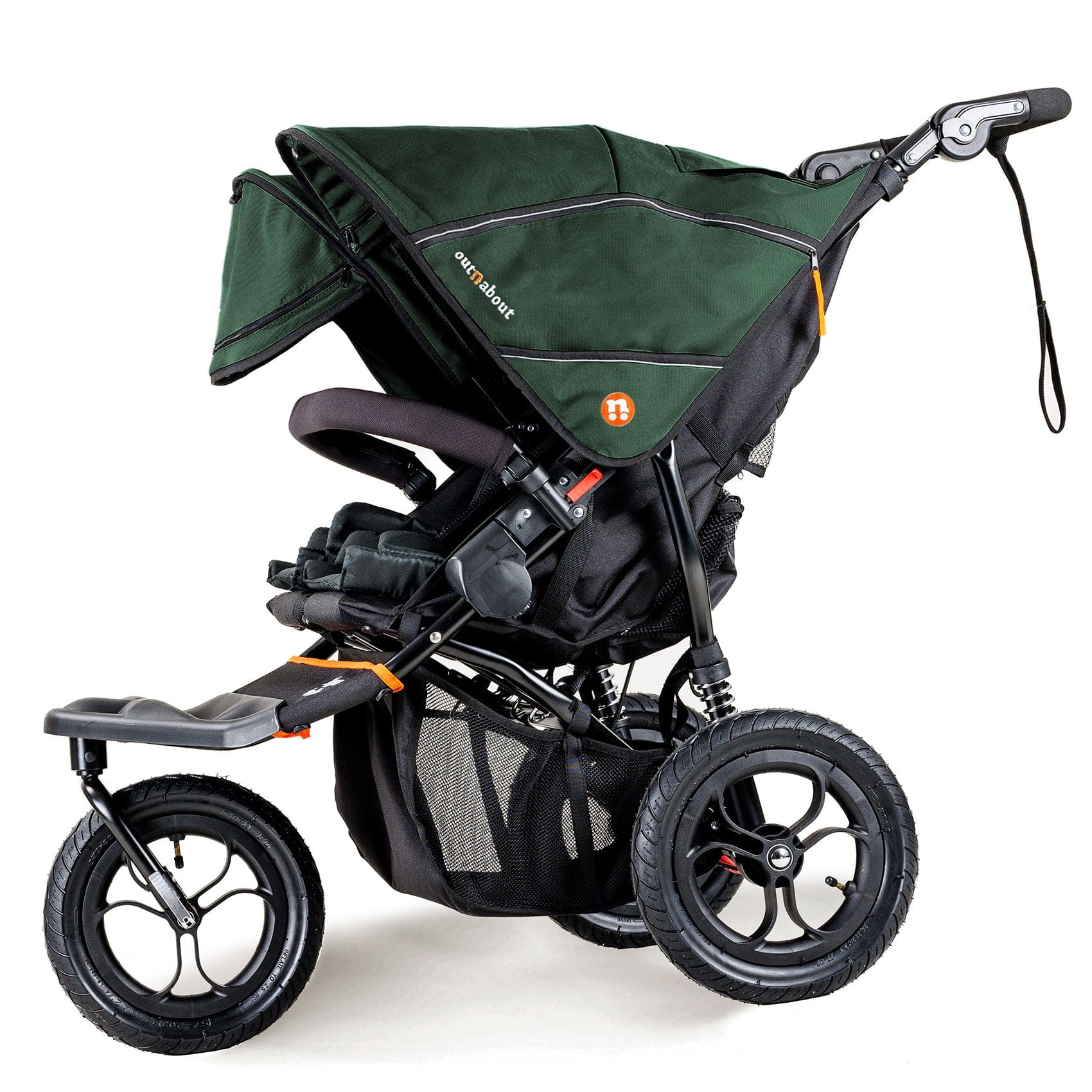Out n About double buggies Out n About Double Nipper V5 - Sycamore Green NIP-02GRNv5