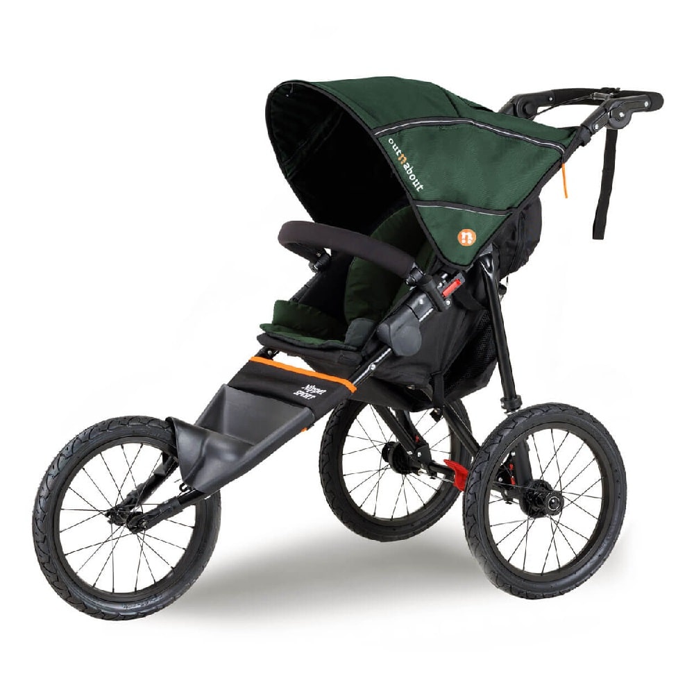 Out n About travel systems Out n About Single Sport v5 - Sycamore Green NIPSP-01GRNv5