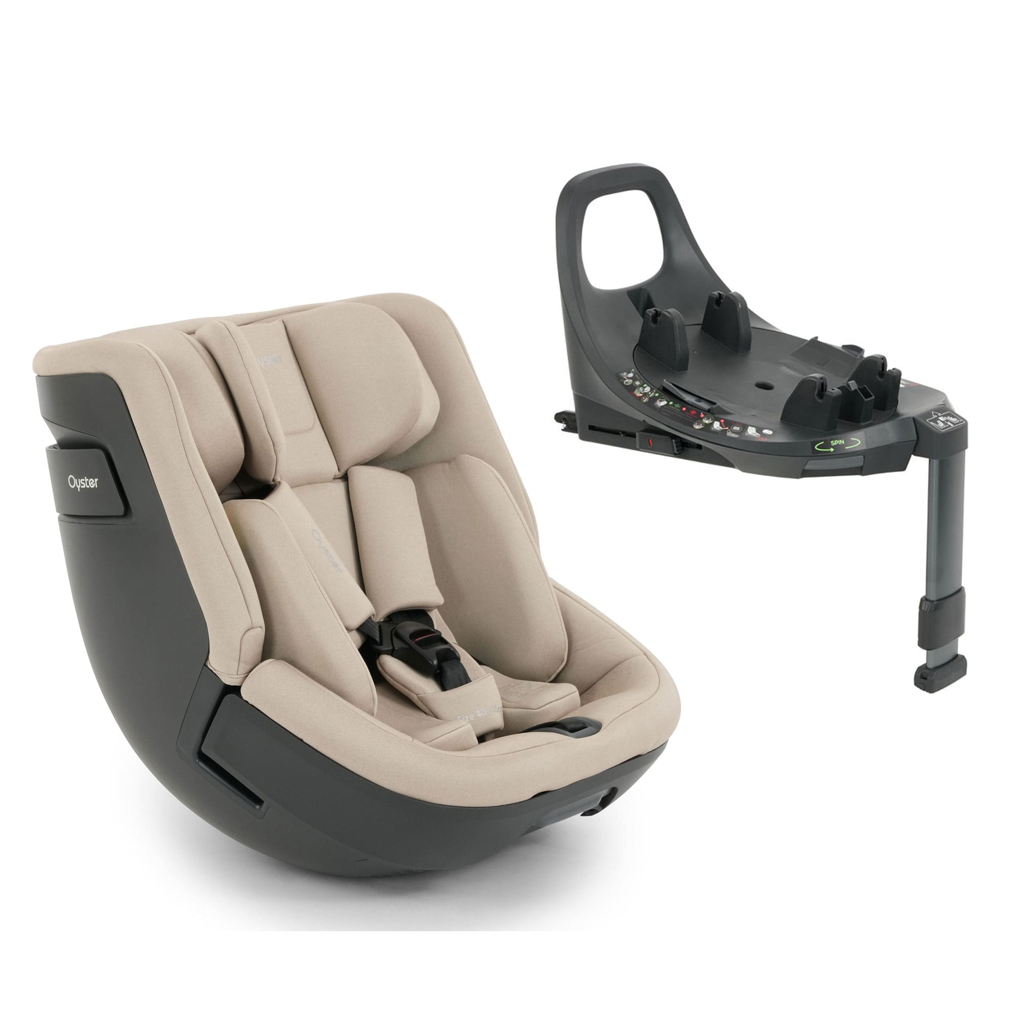 Oyster Toddler Car Seats Oyster Toddler 360 i-Size Car Seat - Buttermilk