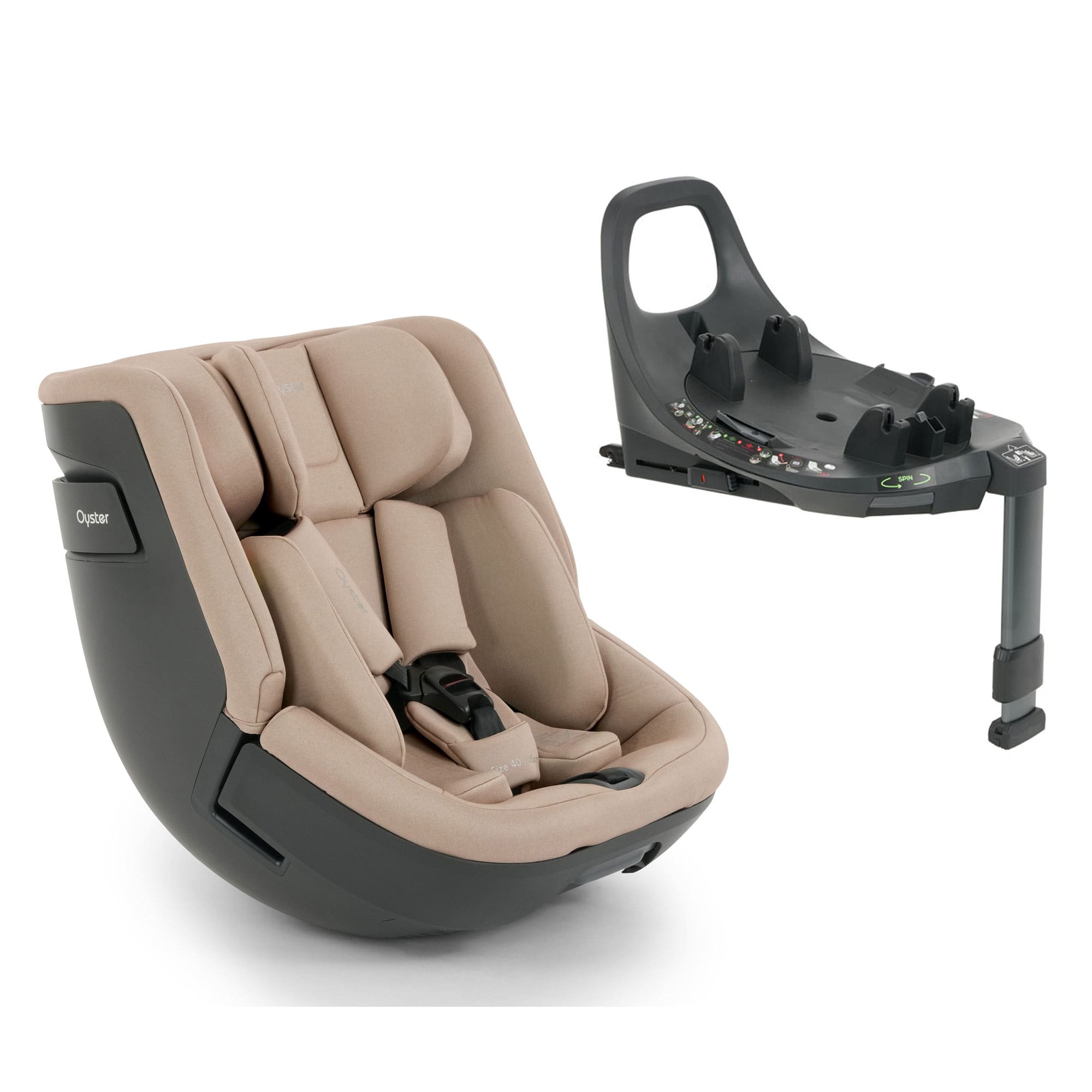 Oyster Toddler Car Seats Oyster Toddler 360 i-Size Car Seat - Fawn O4TCFA-1