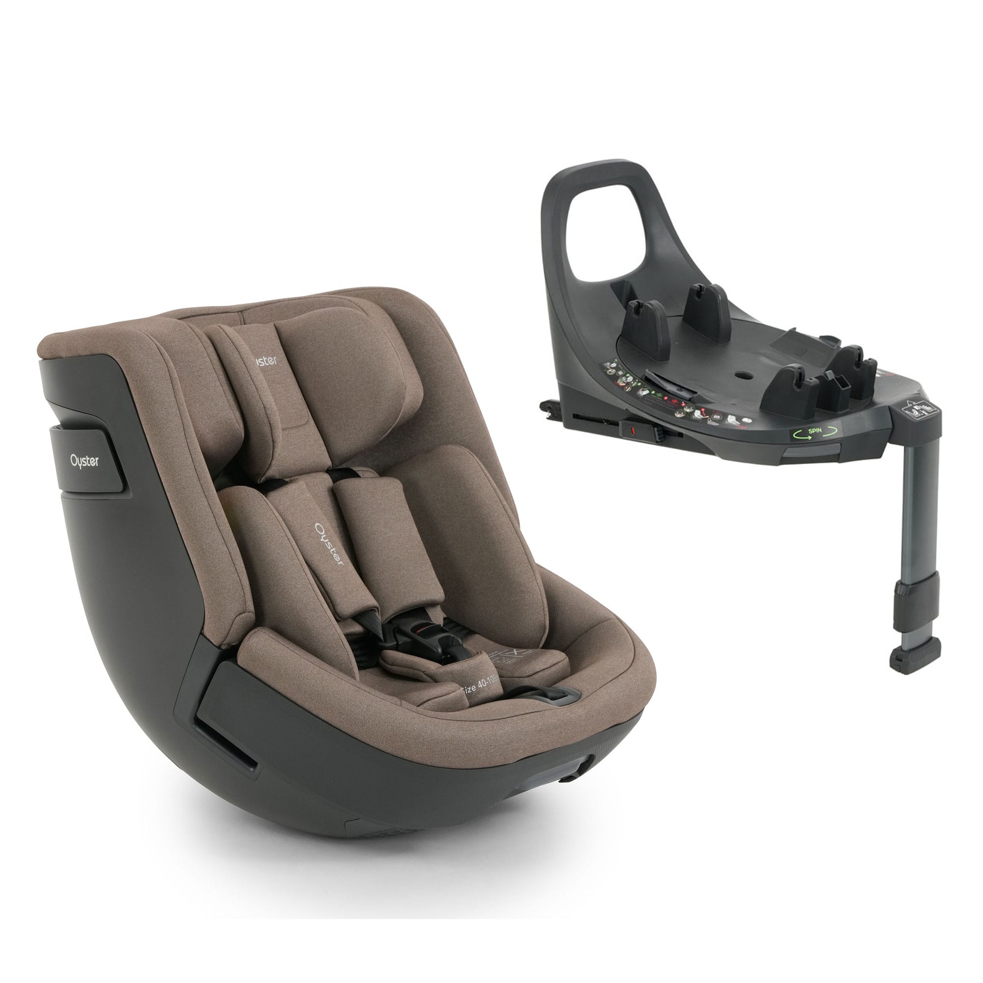 Oyster Toddler Car Seats Oyster Toddler 360 i-Size Car Seat - Mink O4TCMI-1