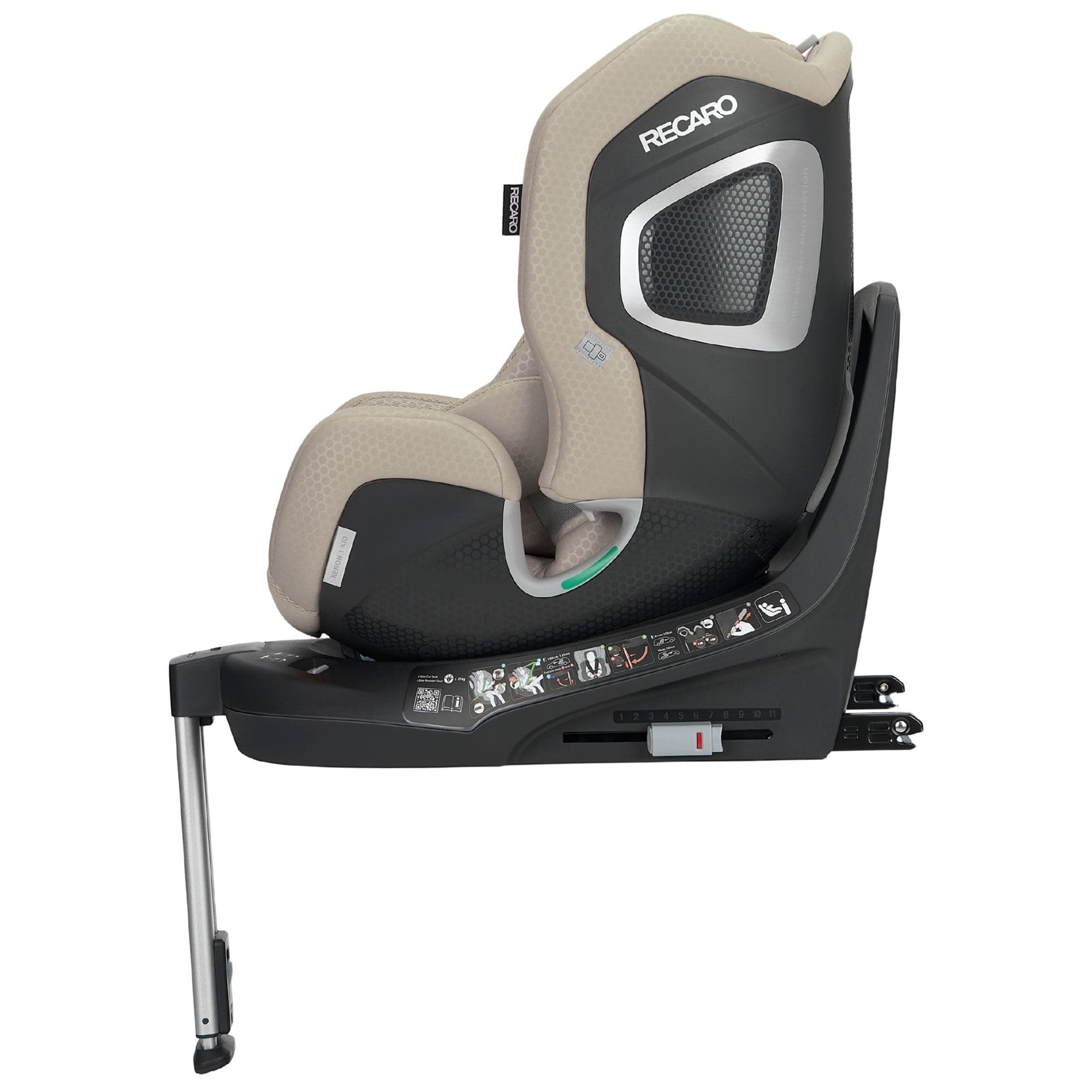 Recaro combination car seats Recaro Xenon 1 Kid Combination Car Seat 61-125cm - Elegant Beige B1103060