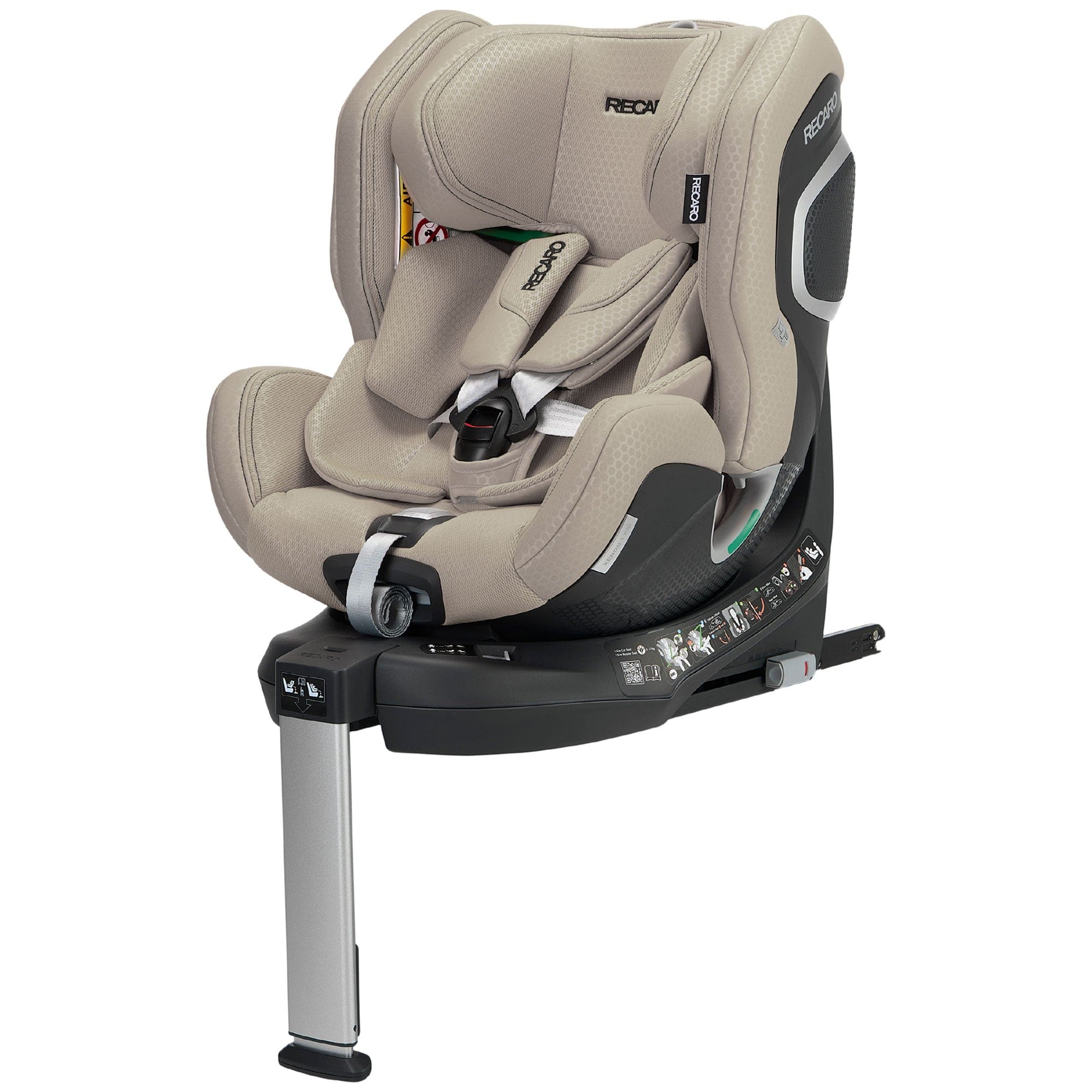 Recaro combination car seats Recaro Xenon 1 Kid Combination Car Seat 61-125cm - Elegant Beige B1103060