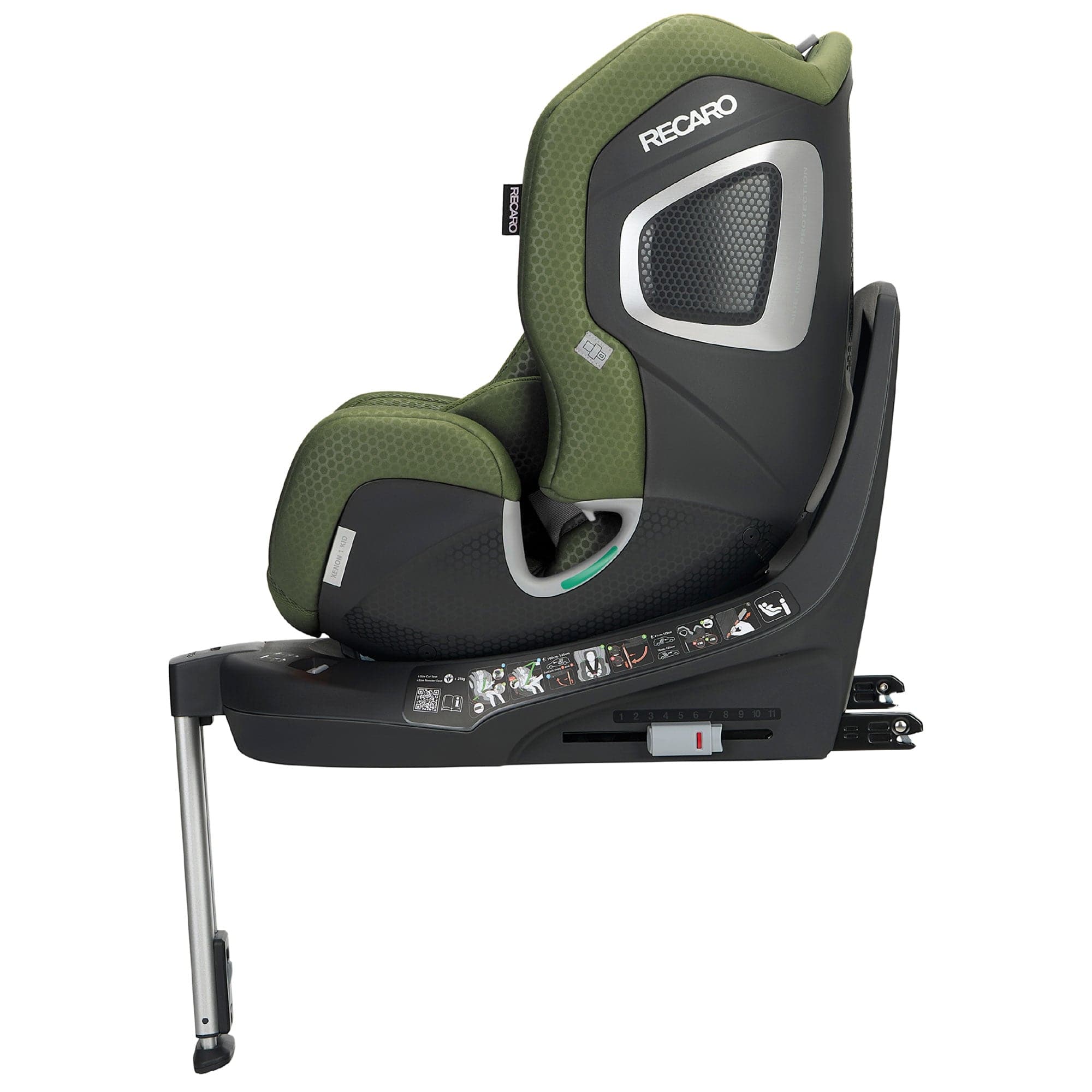 Recaro combination car seats Recaro Xenon 1 Kid Combination Car Seat 61-125cm - Epic Green B1103057