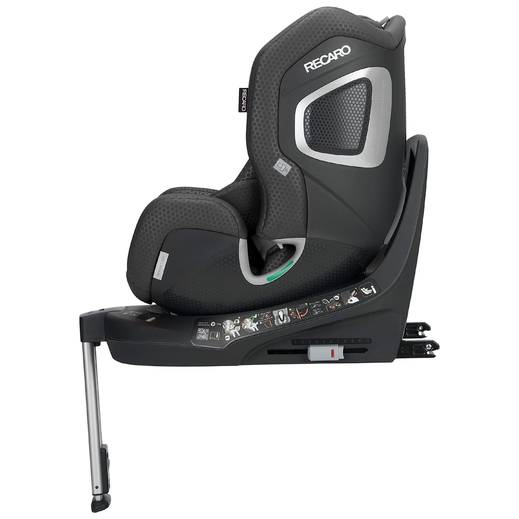 Recaro combination car seats Recaro Xenon 1 Kid Combination Car Seat 61-125cm - Fresh Black B1103051