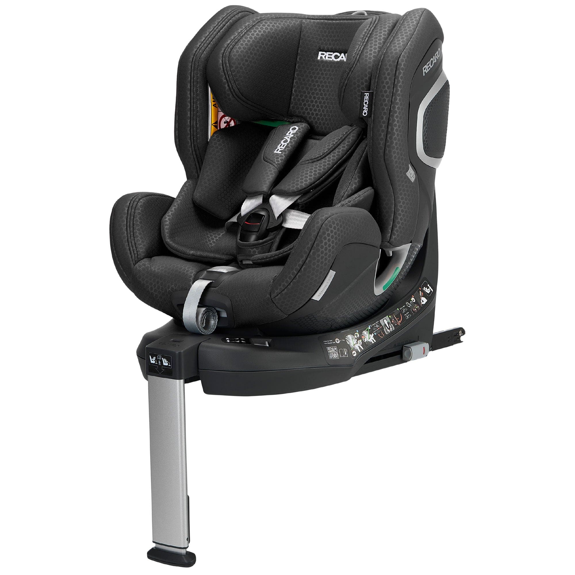 Recaro combination car seats Recaro Xenon 1 Kid Combination Car Seat 61-125cm - Fresh Black B1103051