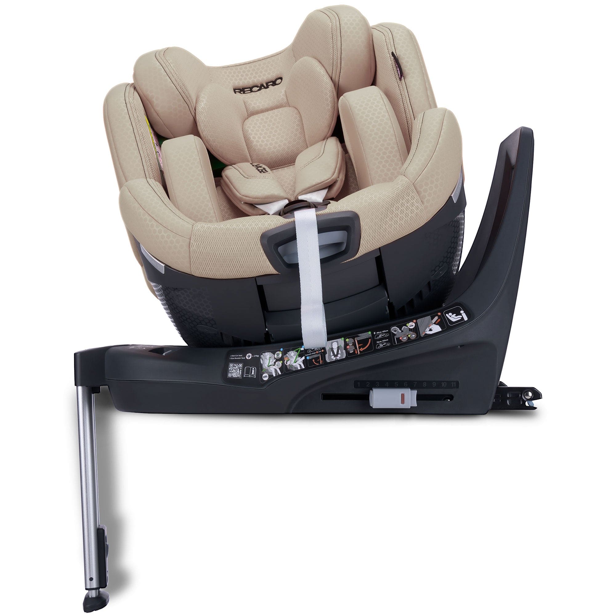 Recaro combination car seats Recaro Xenon 1 Multi Stage Baby Car Seat 40-125cm - Elegant Beige B1102060
