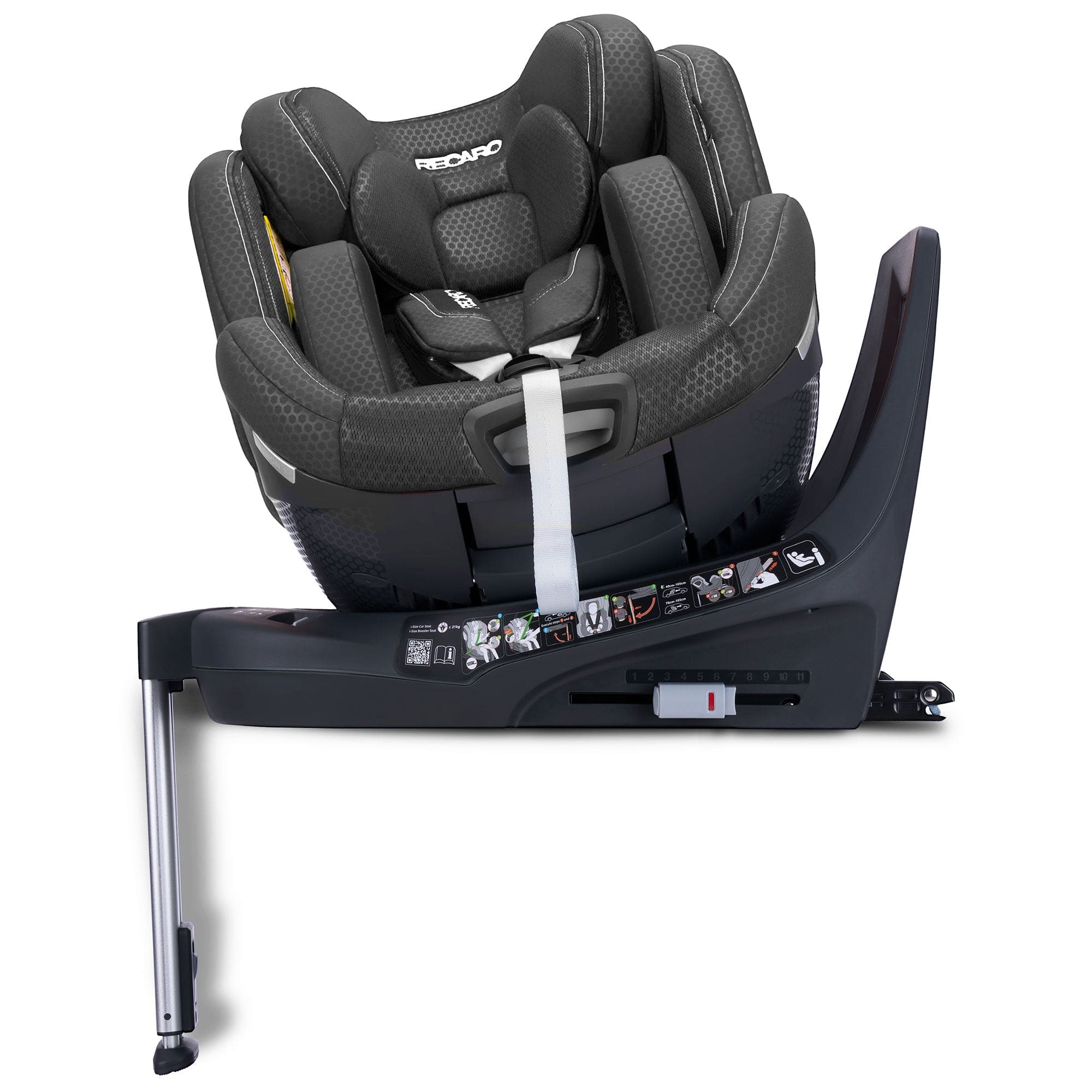 Recaro combination car seats Recaro Xenon 1 Multi Stage Baby Car Seat 40-125cm - Fresh Black B1102051