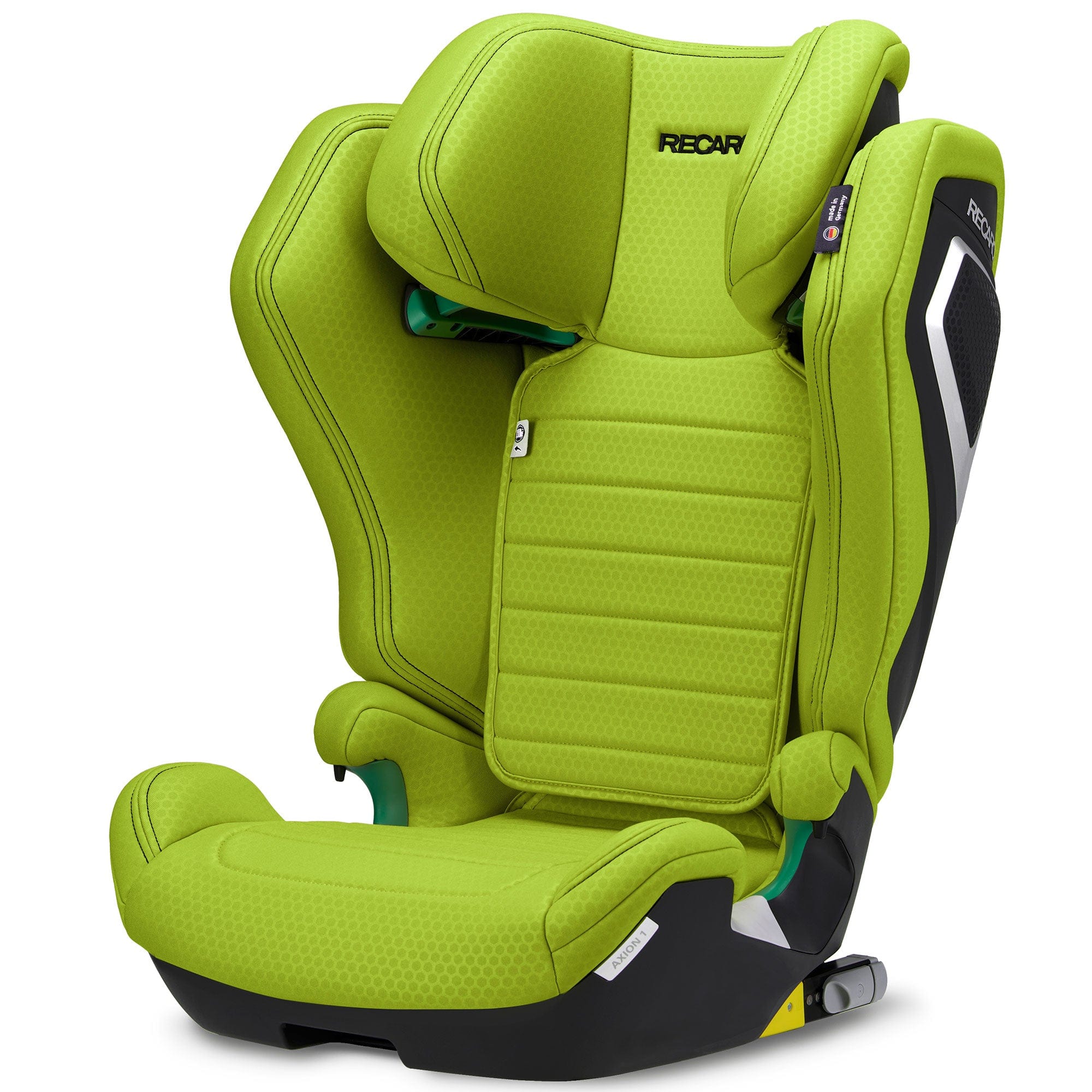 Recaro highback booster seats Recaro Axion 1 High Back Booster Seat - Hello Green B1101005