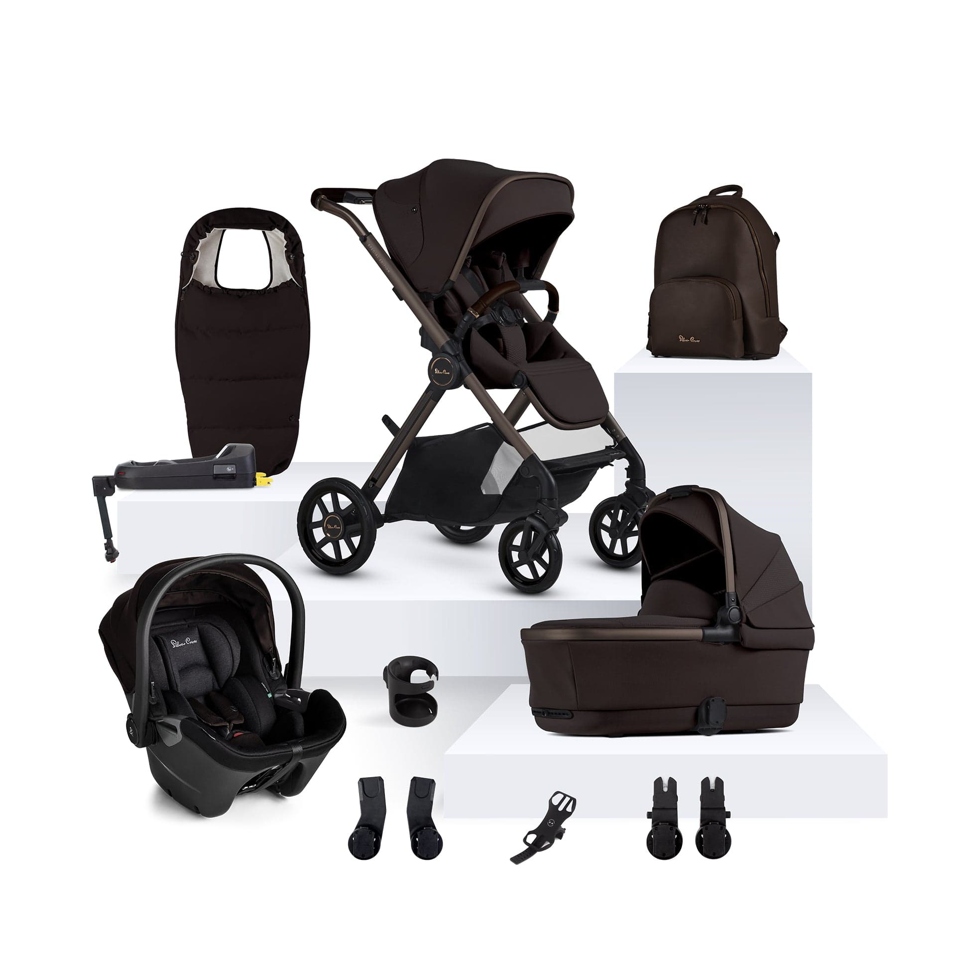 Silver Cross Baby Prams Silver Cross Reef 2 Special Edition Ultimate Bundle - Ganache ISED-GN