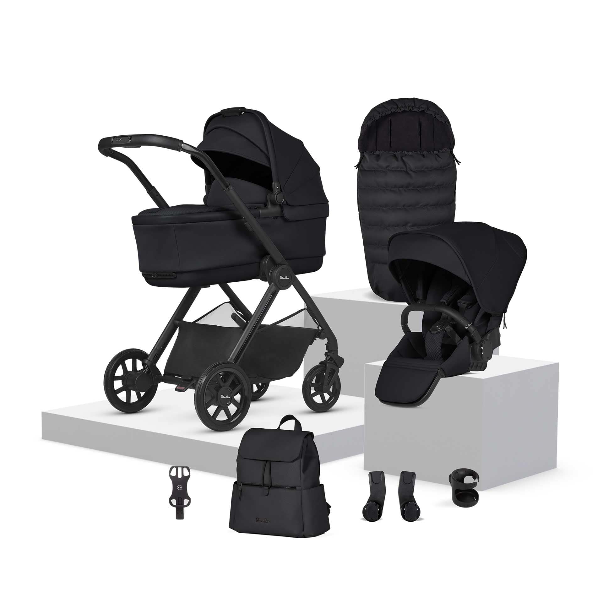 Silver Cross baby prams Silver Cross Reef 2 Accessory Bundle - Space IR2.SP