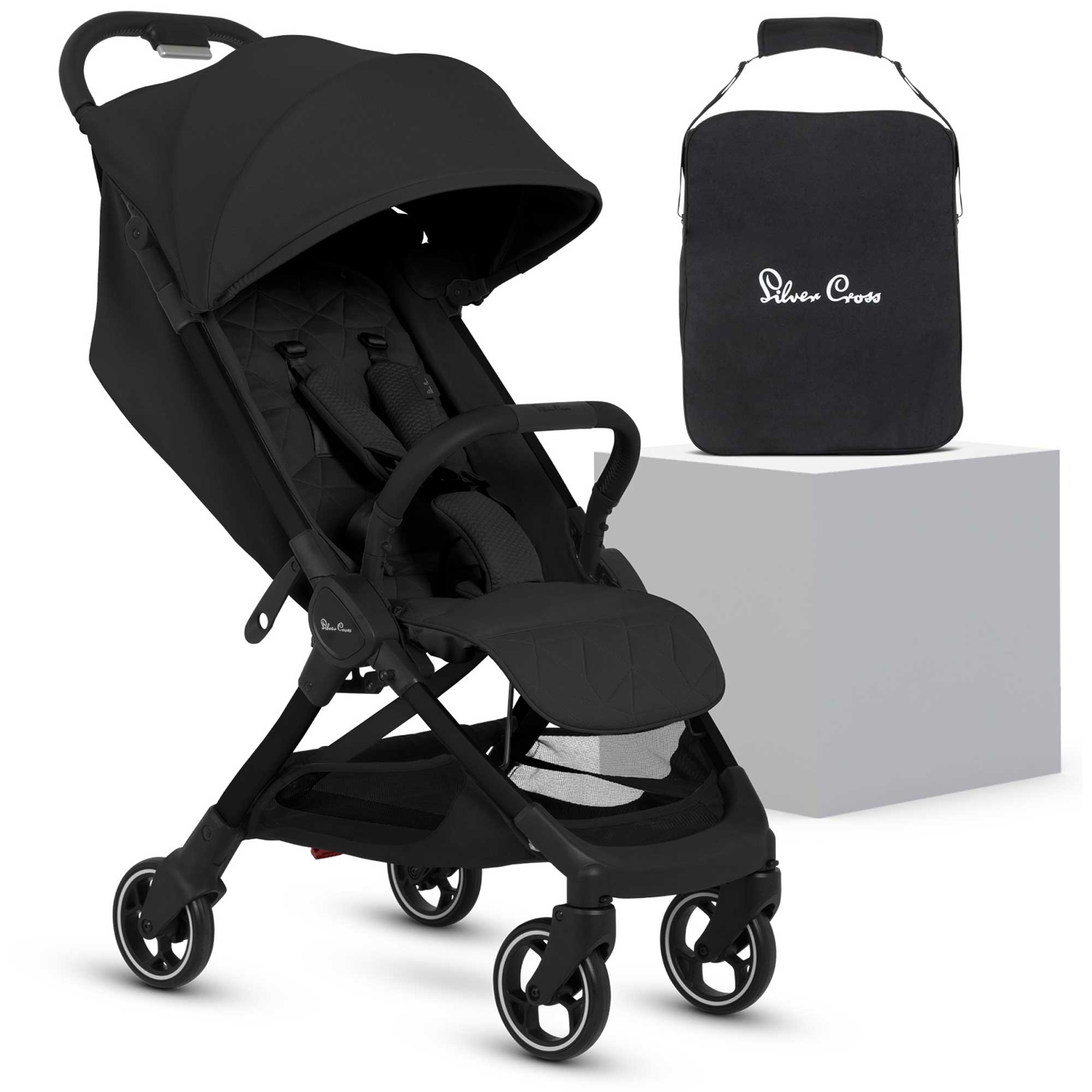 Silver Cross baby pushchairs Silver Cross Clic 2 Compact Pushchair - Space SX2331.SP