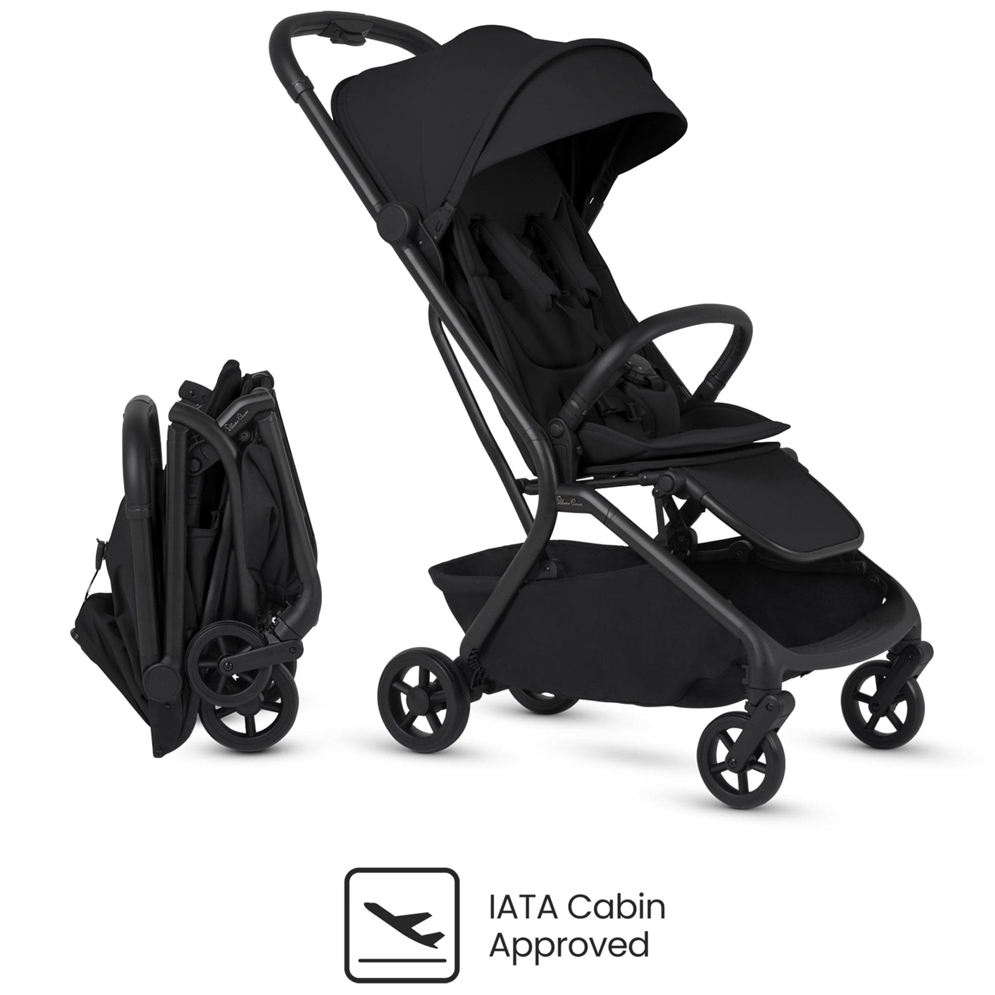 Silver Cross baby pushchairs Silver Cross Nia Stroller - Onyx SX2347.OX