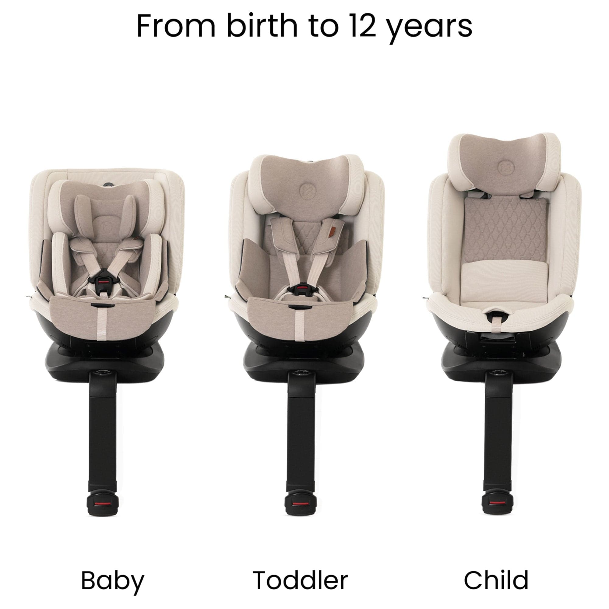 Silver Cross combination car seats Silver Cross Motion 2 All Size Car Seat - Almond SX452.AM