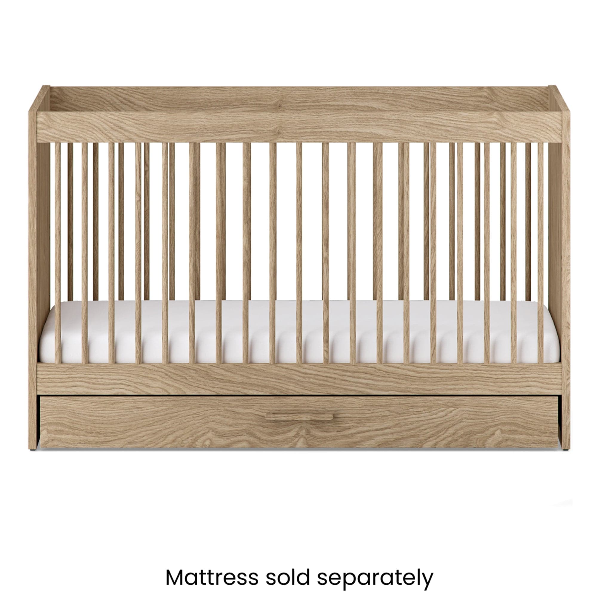 Silver Cross cot bed room sets Silver Cross Geneva 3 Piece Room Set - Oak