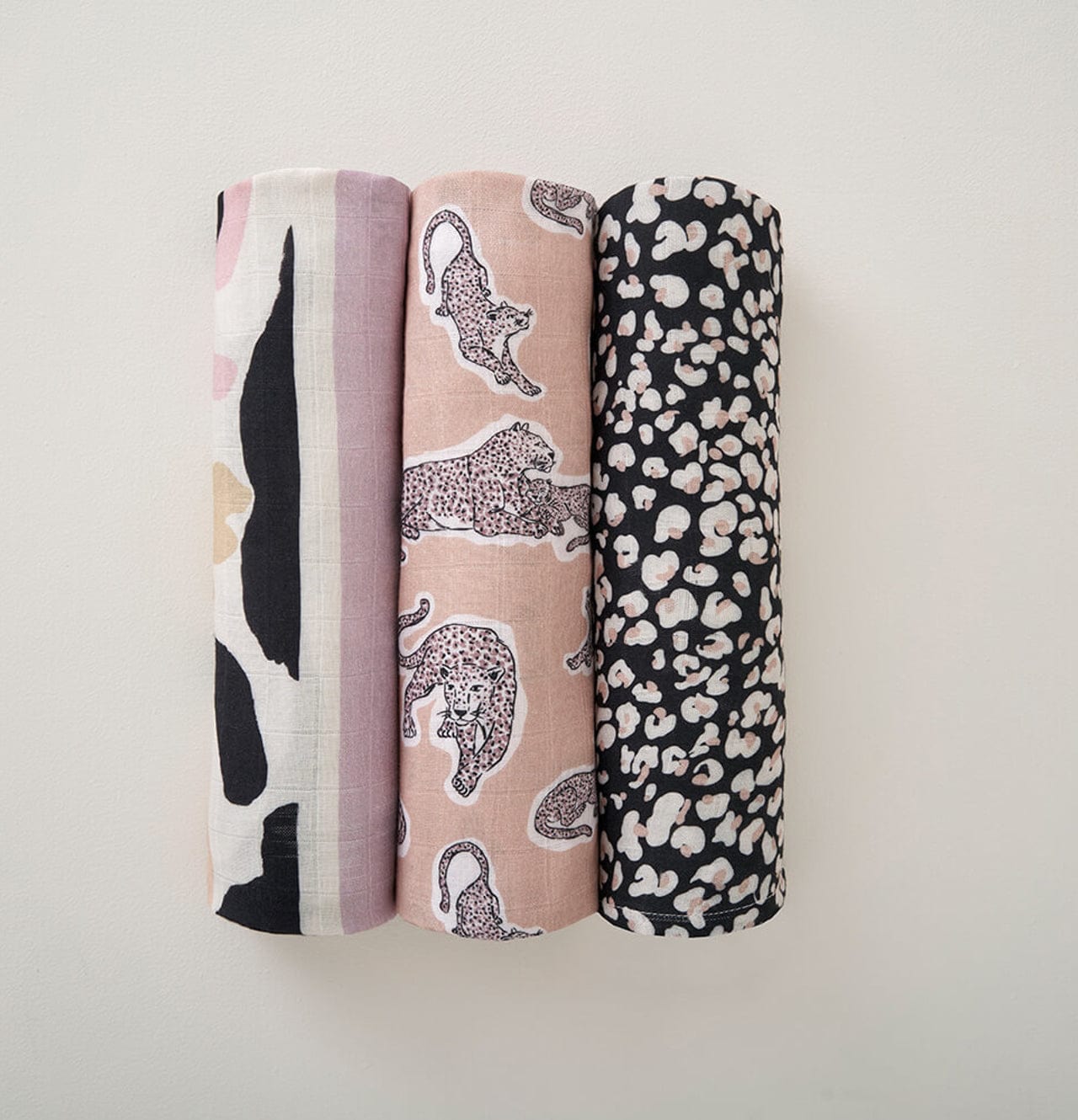 Silver Cross muslins Silver Cross Muslin Swaddles 3 Pack - Pretty Wild SX1503.WD