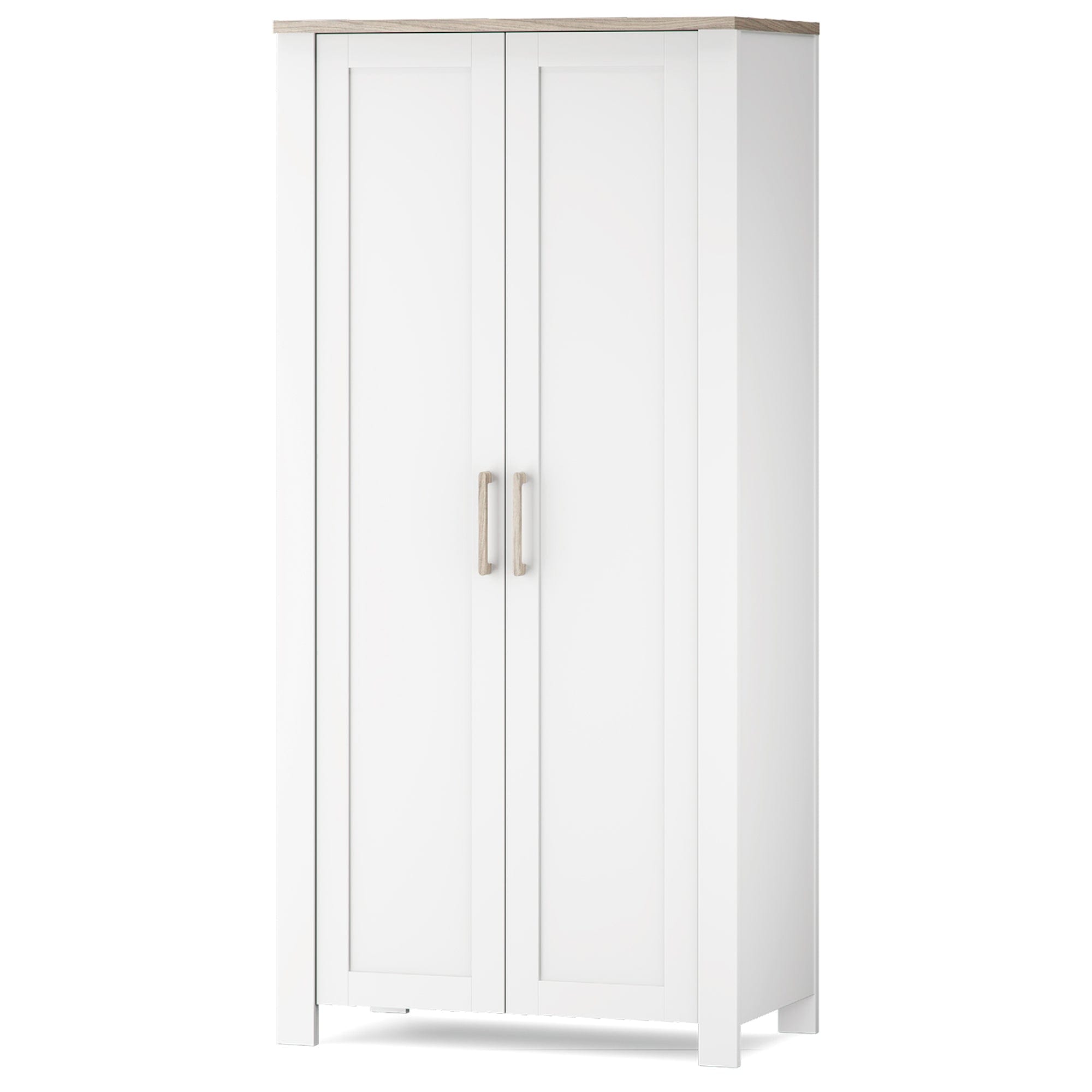 Silver Cross nursery wardrobes Silver Cross Valencia Wardrobe - White Ash SX8204