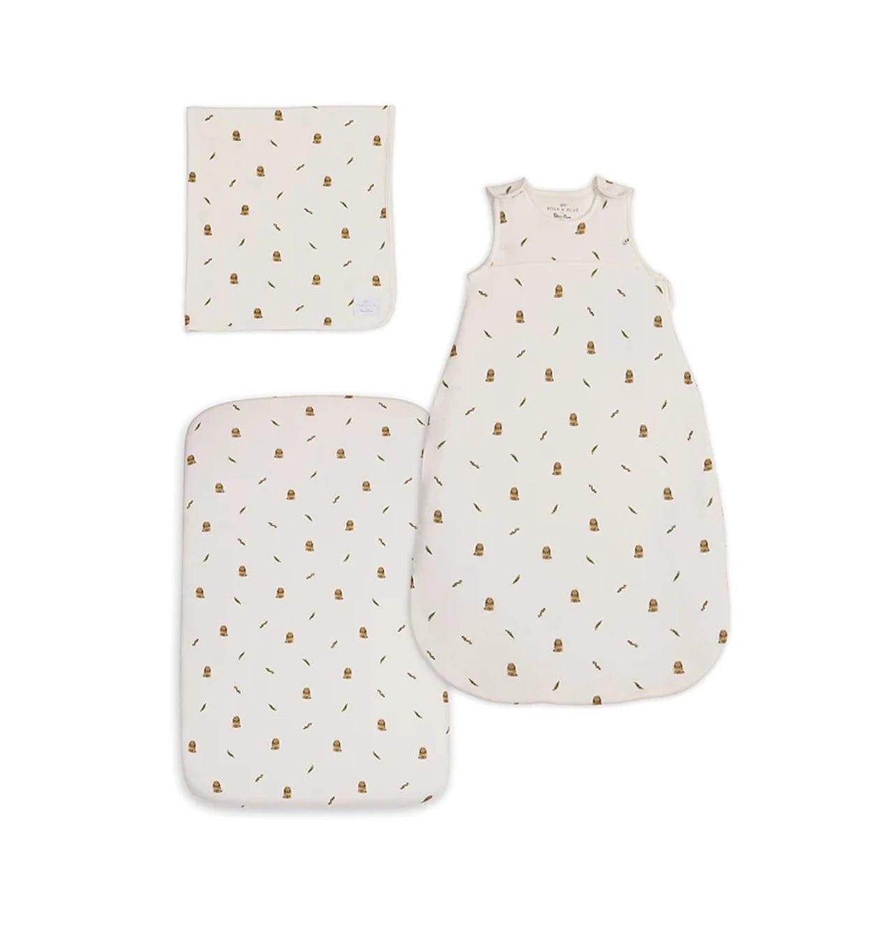 Silver Cross Silver Cross Bedding Silver Cross New Arrival Bedding Bundle - Bunny Print SX1515.BN