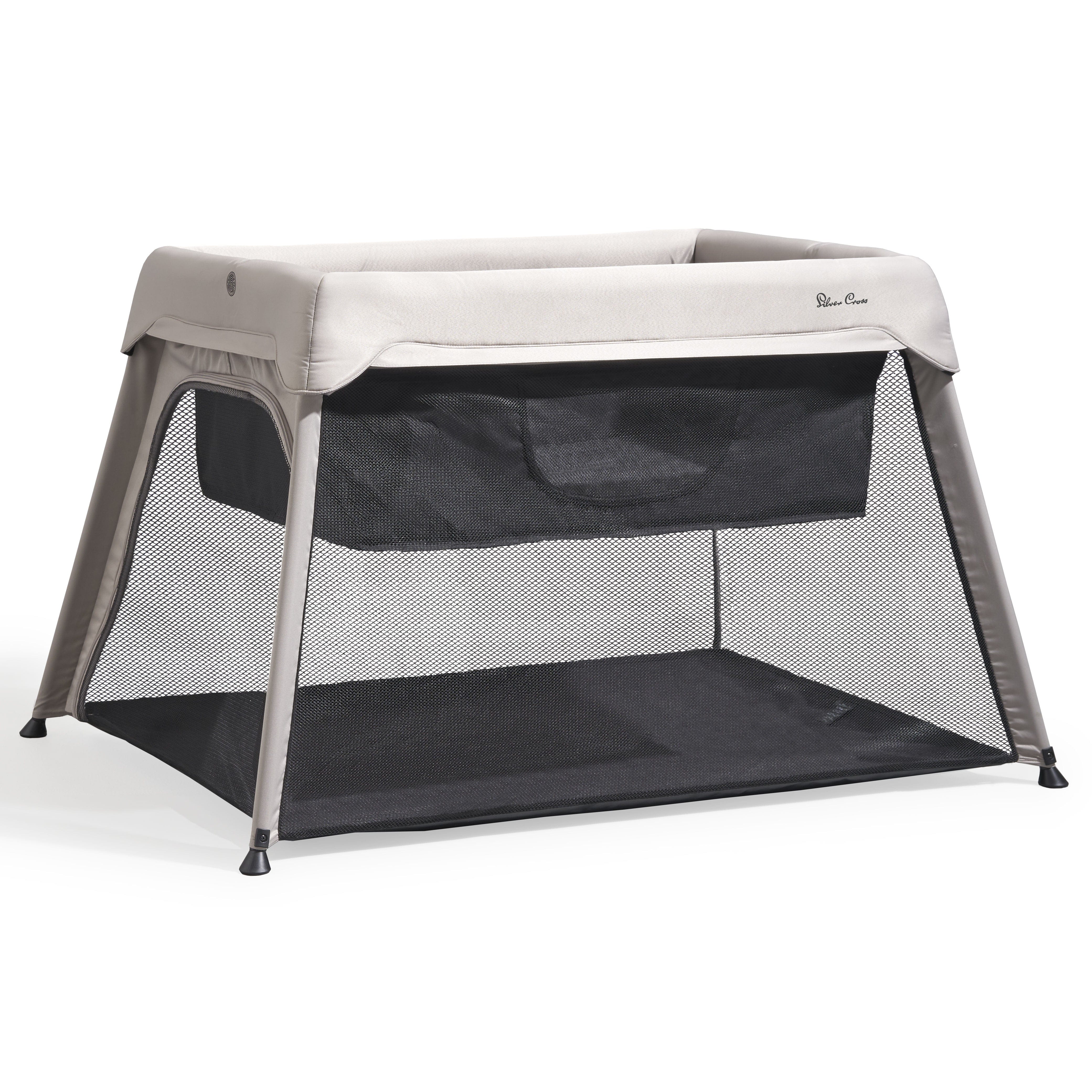 Silver Cross travel cots Silver Cross Slumber Travel Cot - Stone SX8179.ST