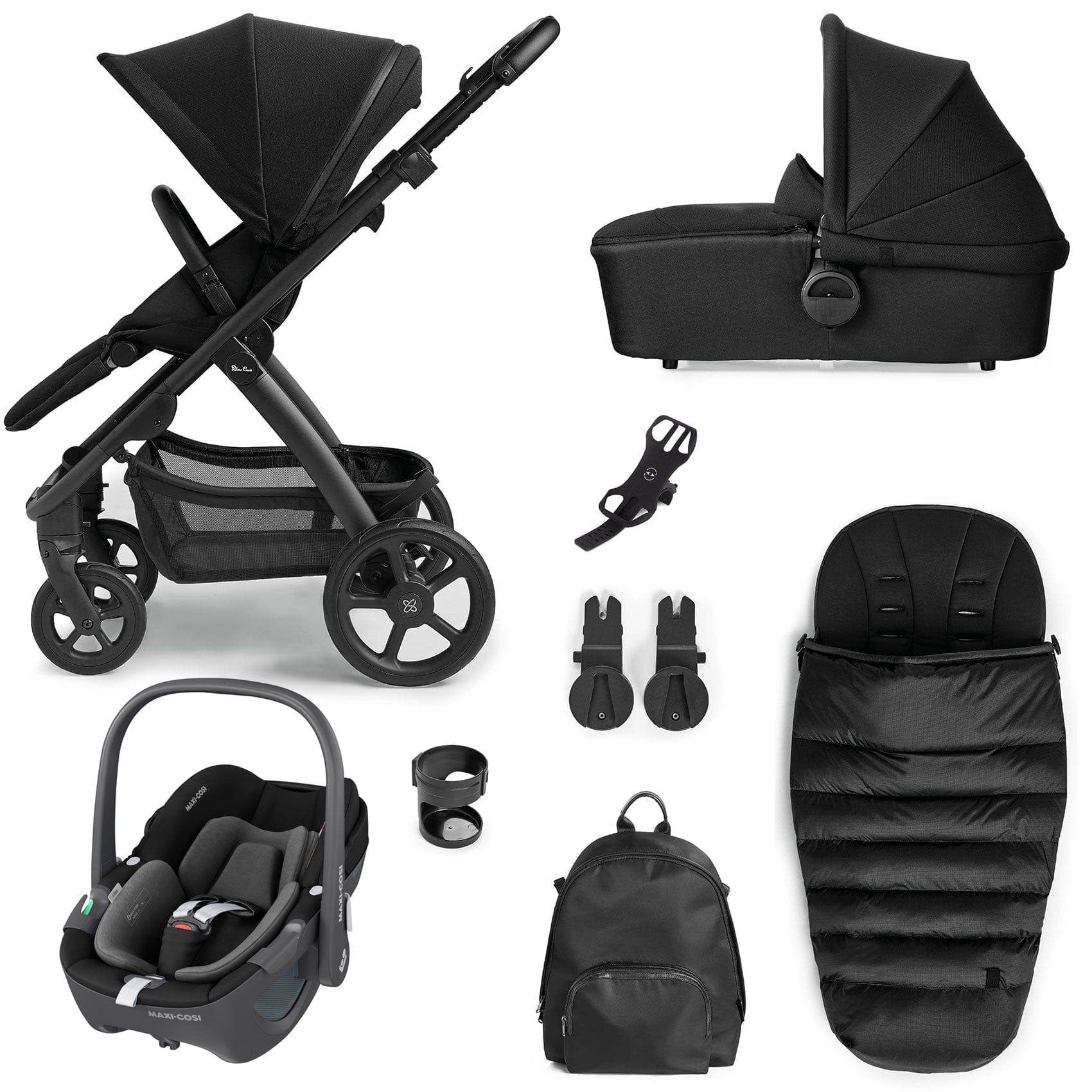 Silver Cross travel systems Silver Cross Tide 3 in 1 Pebble 360 Travel System - Space KTTB.ST-4