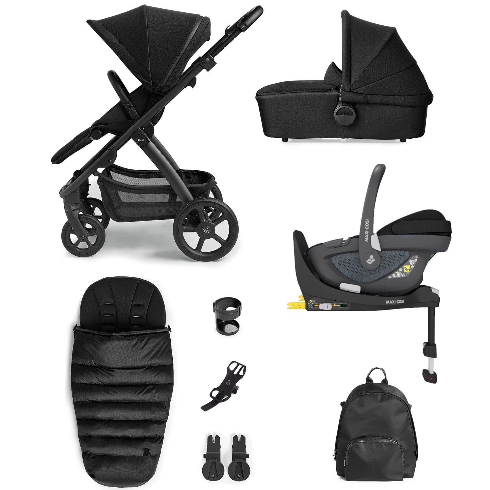 Silver Cross travel systems Silver Cross Tide 3 in 1 Pebble 360 Travel System - Space KTTB.ST-5