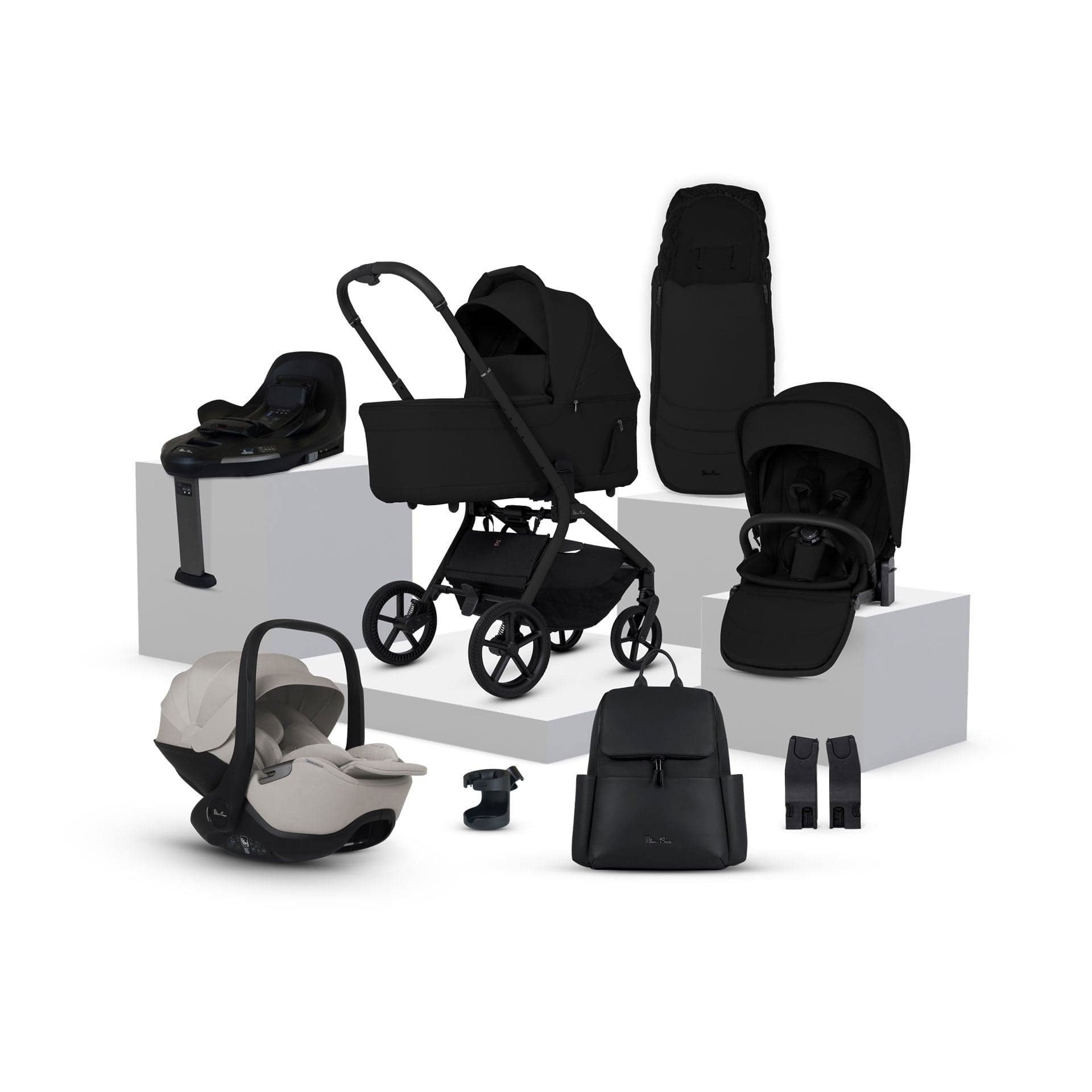Silver Cross travel systems Silver Cross Breez Ultimate 360 Bundle - Onyx IBU.OX1-2