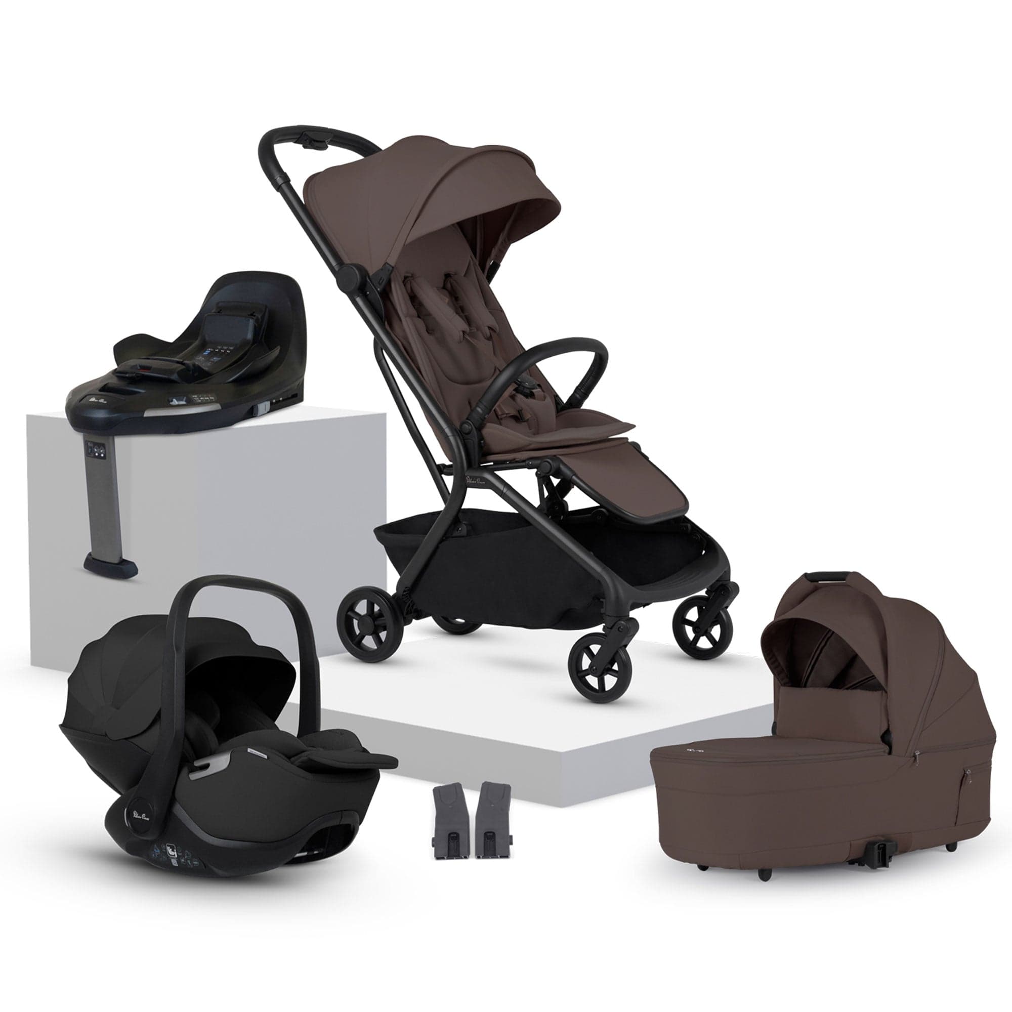 Silver Cross travel systems Silver Cross Nia Travel System - Chocolate INT.CT