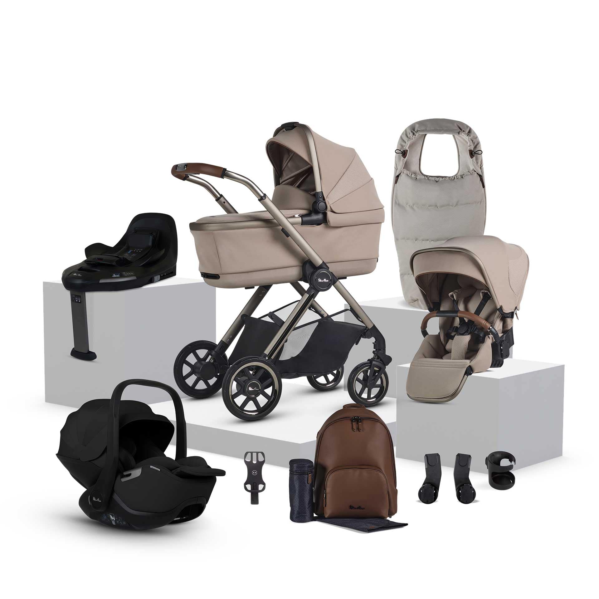 Silver Cross travel systems Silver Cross Reef Special Edition Ultimate 360 Bundle - Frappe ISEU.FPB