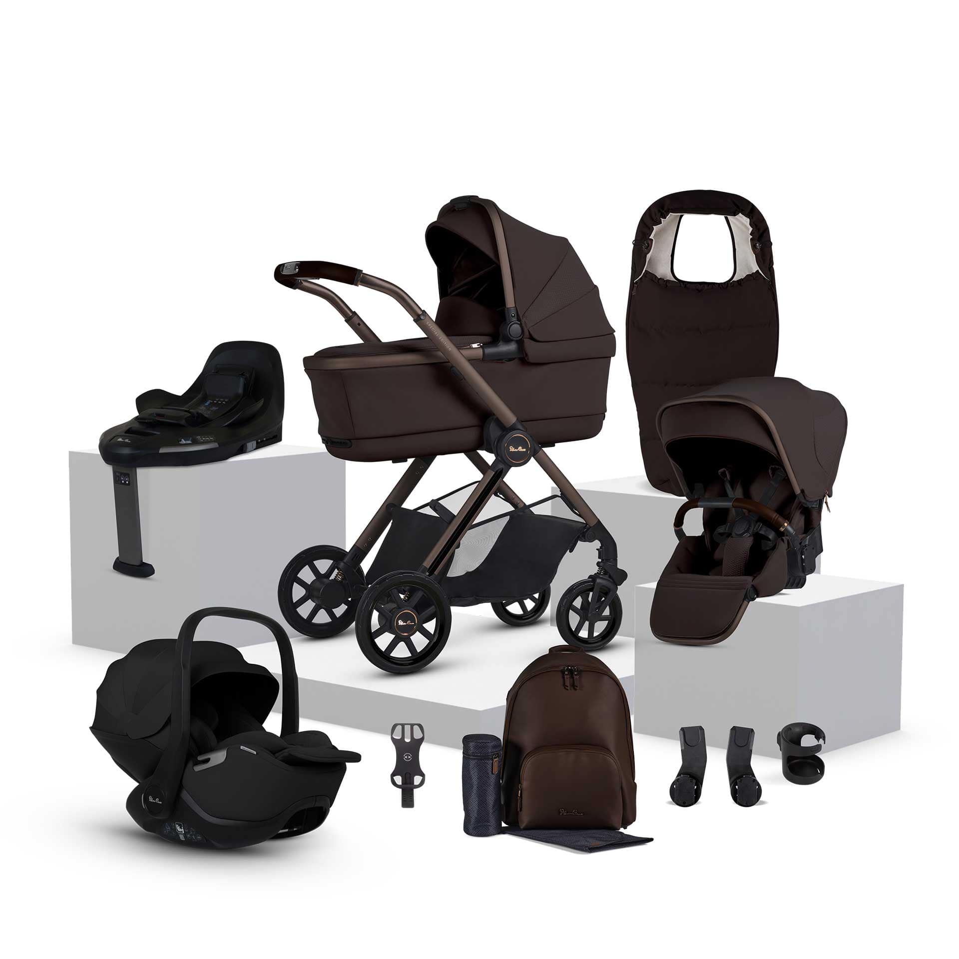 Silver Cross travel systems Silver Cross Reef Special Edition Ultimate 360 Bundle - Ganache ISEU.GNB