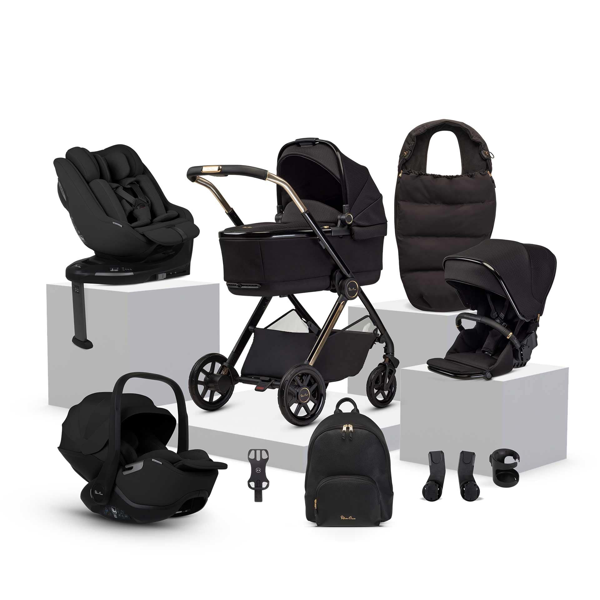Silver Cross travel systems Silver Cross Reef Special Edition Ultimate Family 360 Bundle - Espresso ISEF.EPB