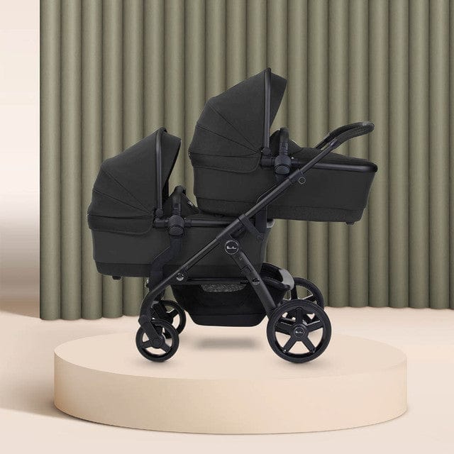 Silver Cross travel systems Silver Cross Wave 3 Twin Travel System - Onyx 19145-TWN-ONX