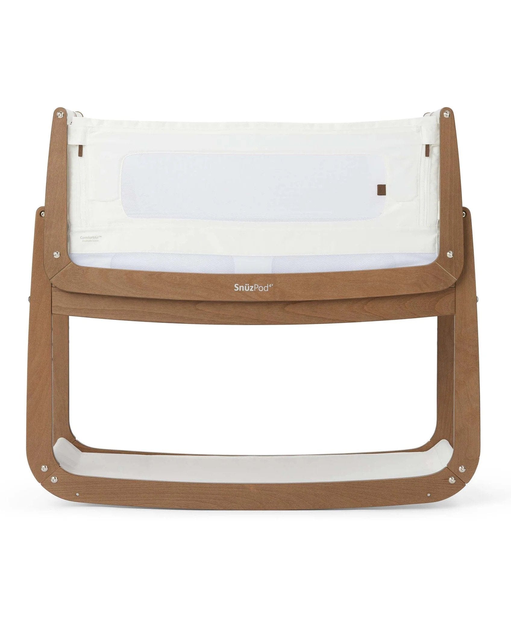 SnuzPod baby cot beds SnuzPod4 Bedside Crib - Walnut FN014N