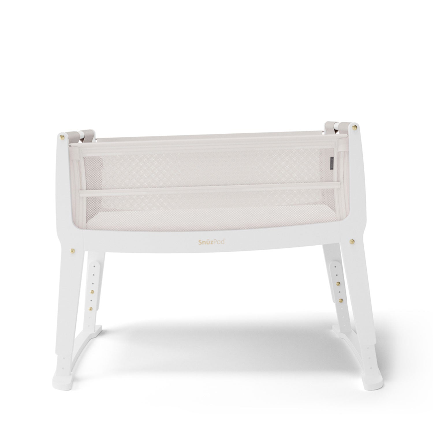 SnuzPod cribs SnuzPod4 Studio Bedside Crib  - Paris White FN032B