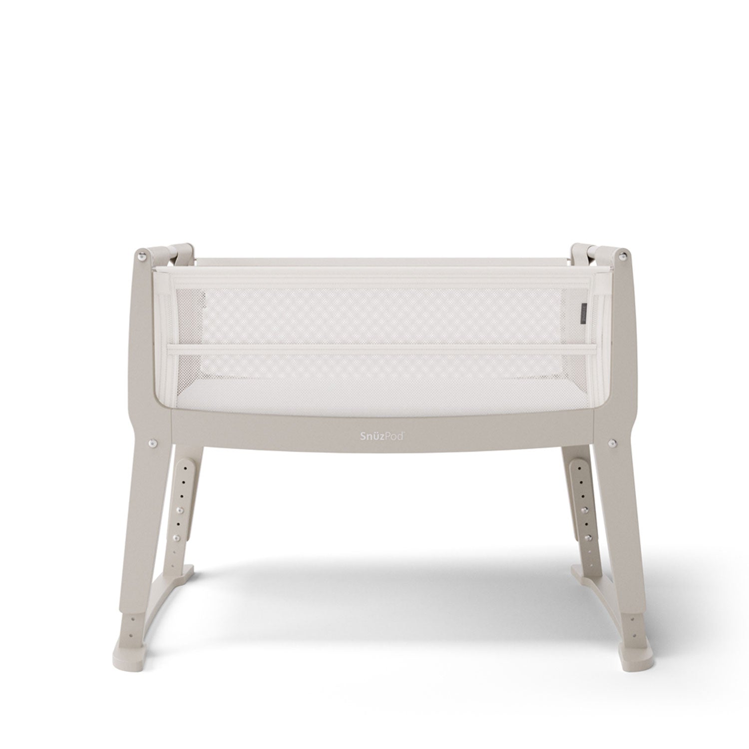 SnuzPod cribs SnuzPod4 Studio Bedside Crib  - Oslo Grey FN032D