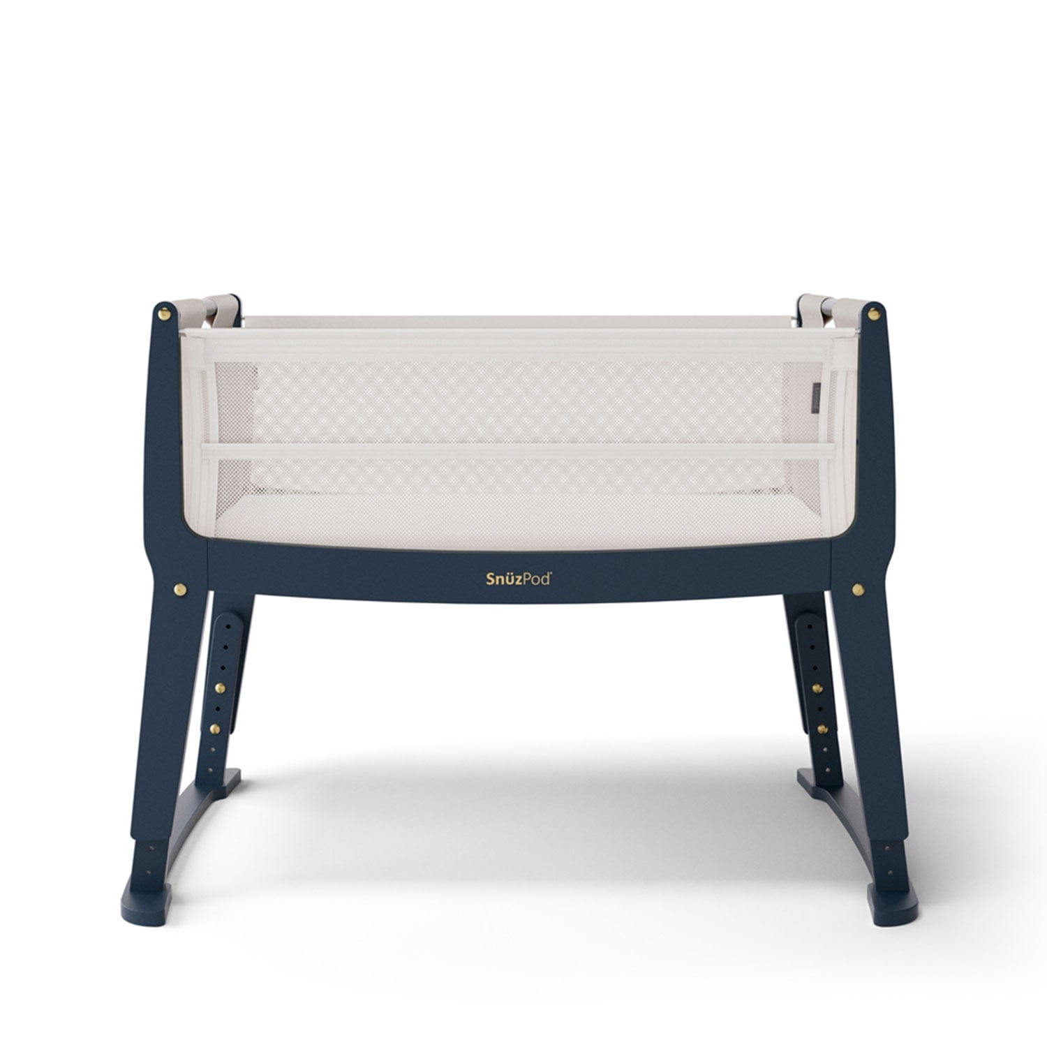 SnuzPod cribs SnuzPod4 Studio Bedside Crib  - London Navy FN032G