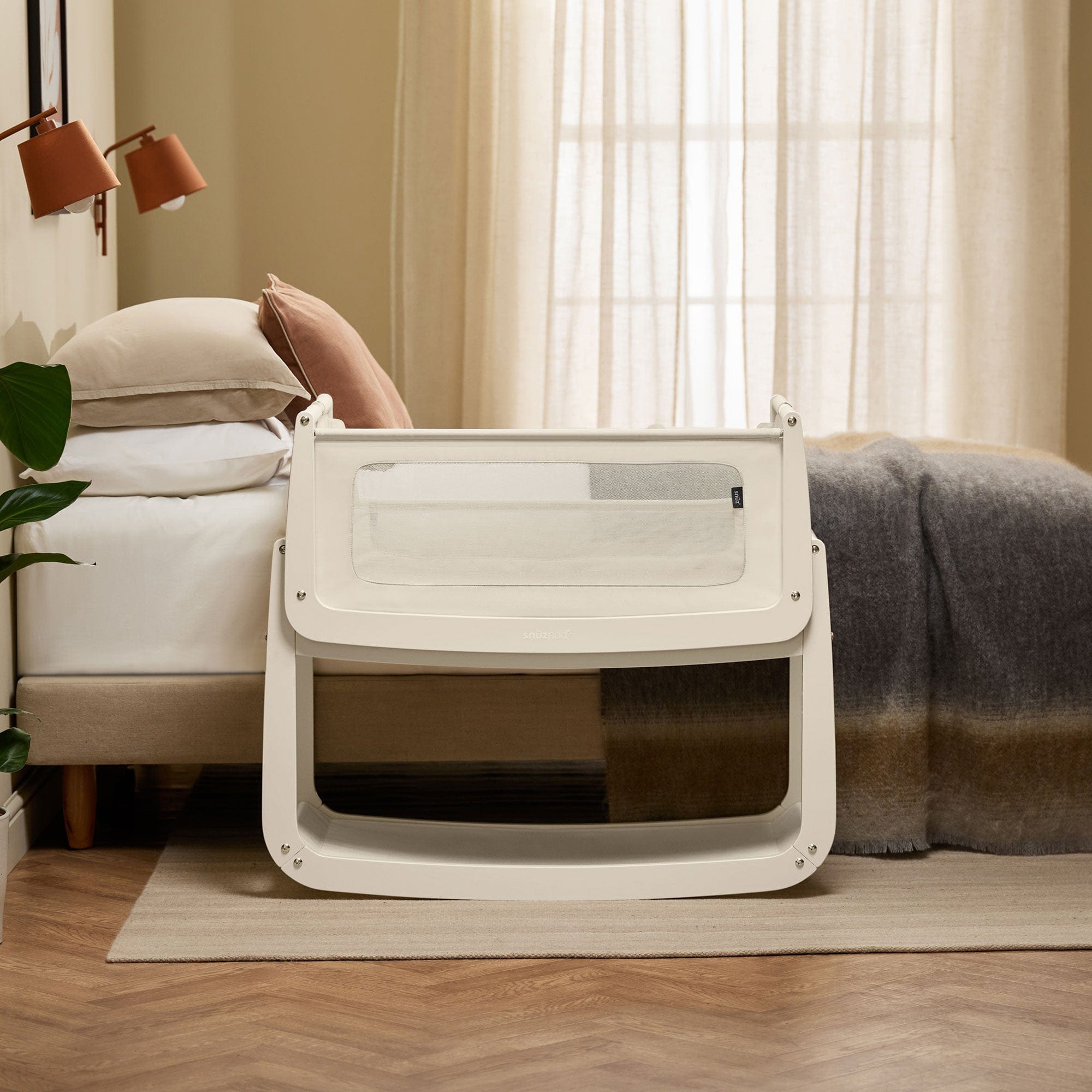 SnuzPod cribs SnüzPod 5 Bedside Crib - Cashmere