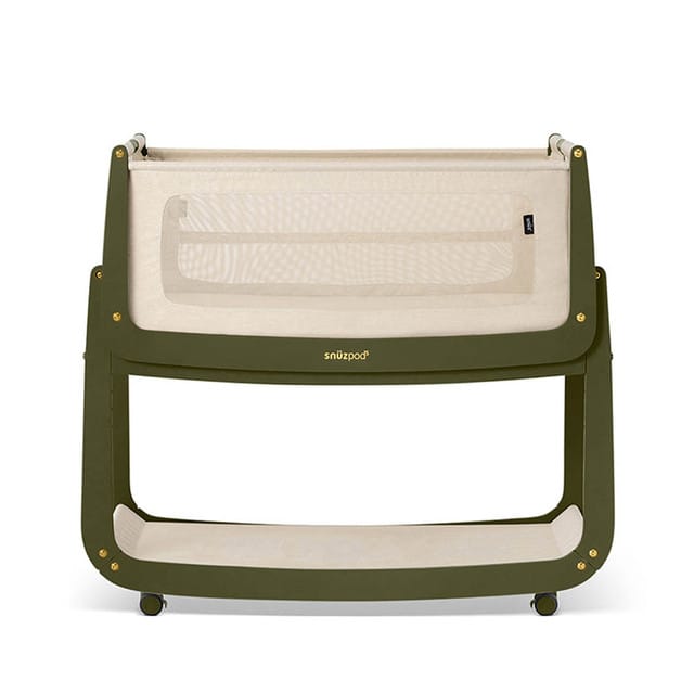 SnuzPod cribs SnüzPod 5 Bedside Crib - Olive FN050J