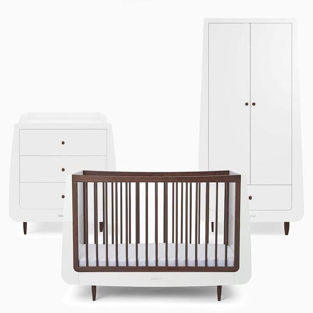 SnuzPod nursery room sets SnüzKot Skandi 3 Piece Nursery Furniture Set - Ebony FN018NK
