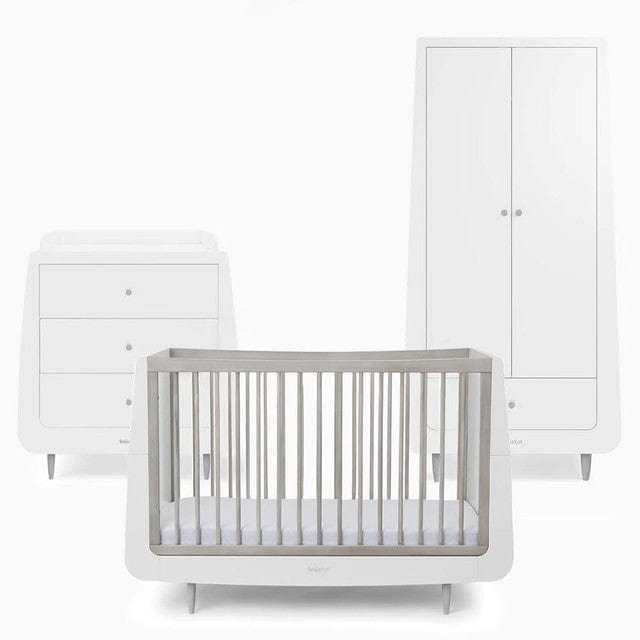 SnuzPod nursery room sets SnüzKot Skandi 3 Piece Nursery Furniture Set - Silver Birch FN018NM