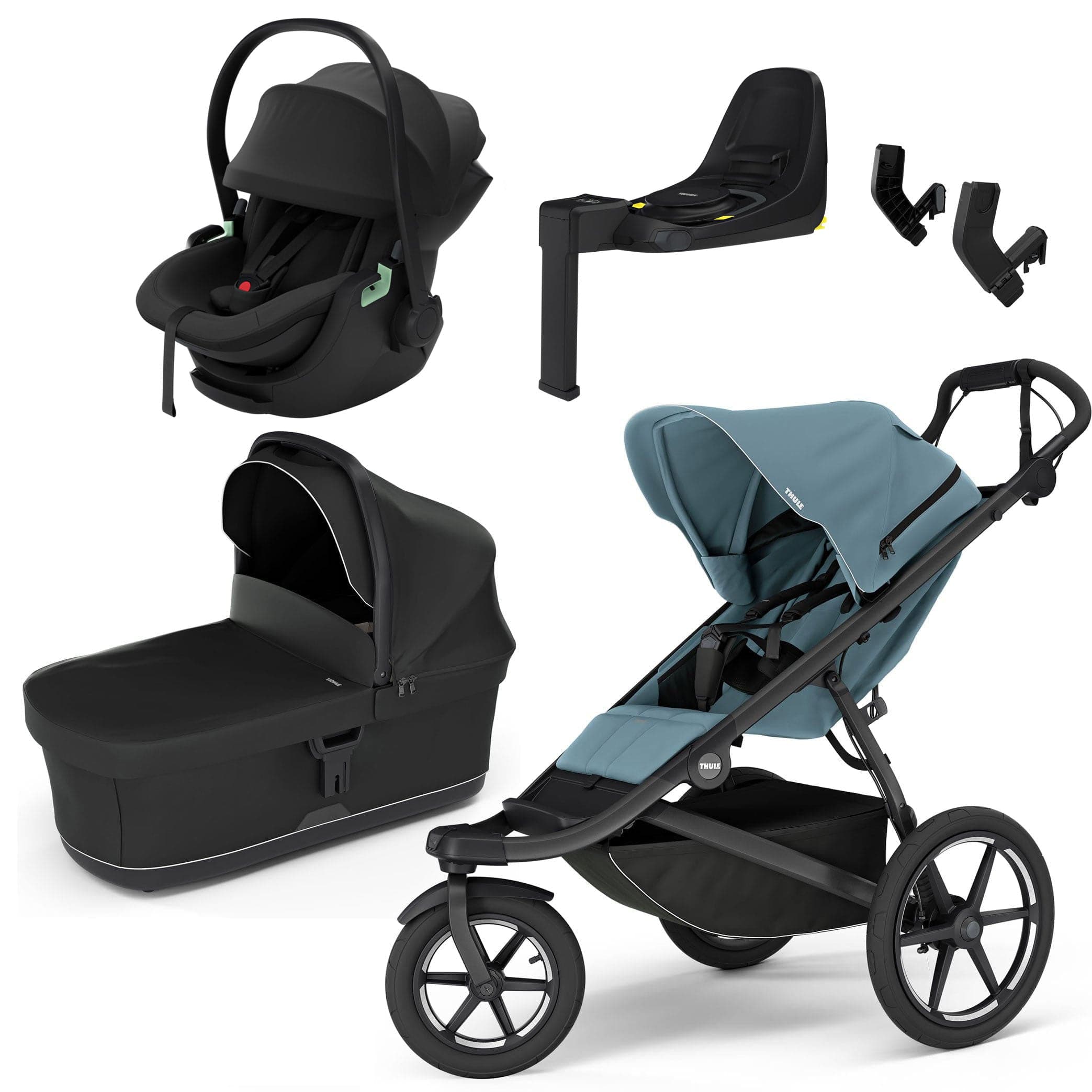 Thule Travel Systems Thule Urban Glide 3 Travel System - Mid-Blue 17293-TS-MAP-BLU