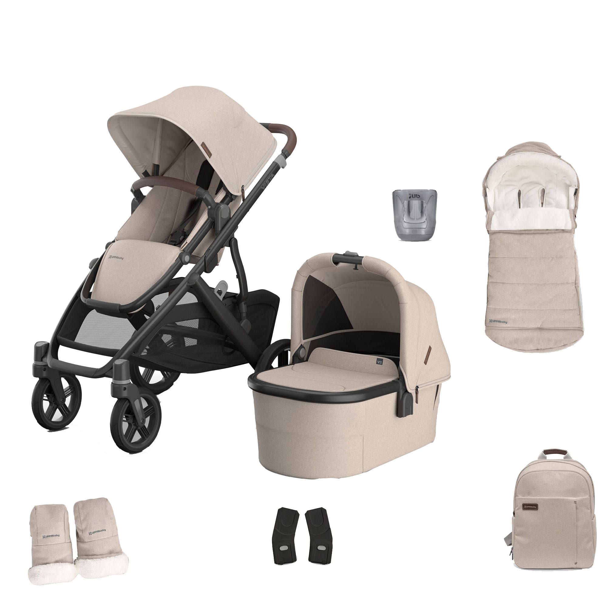 Uppababy baby prams Uppababy Vista V3 Complete Bundle - Ada 17587-VIS-COM-ADA