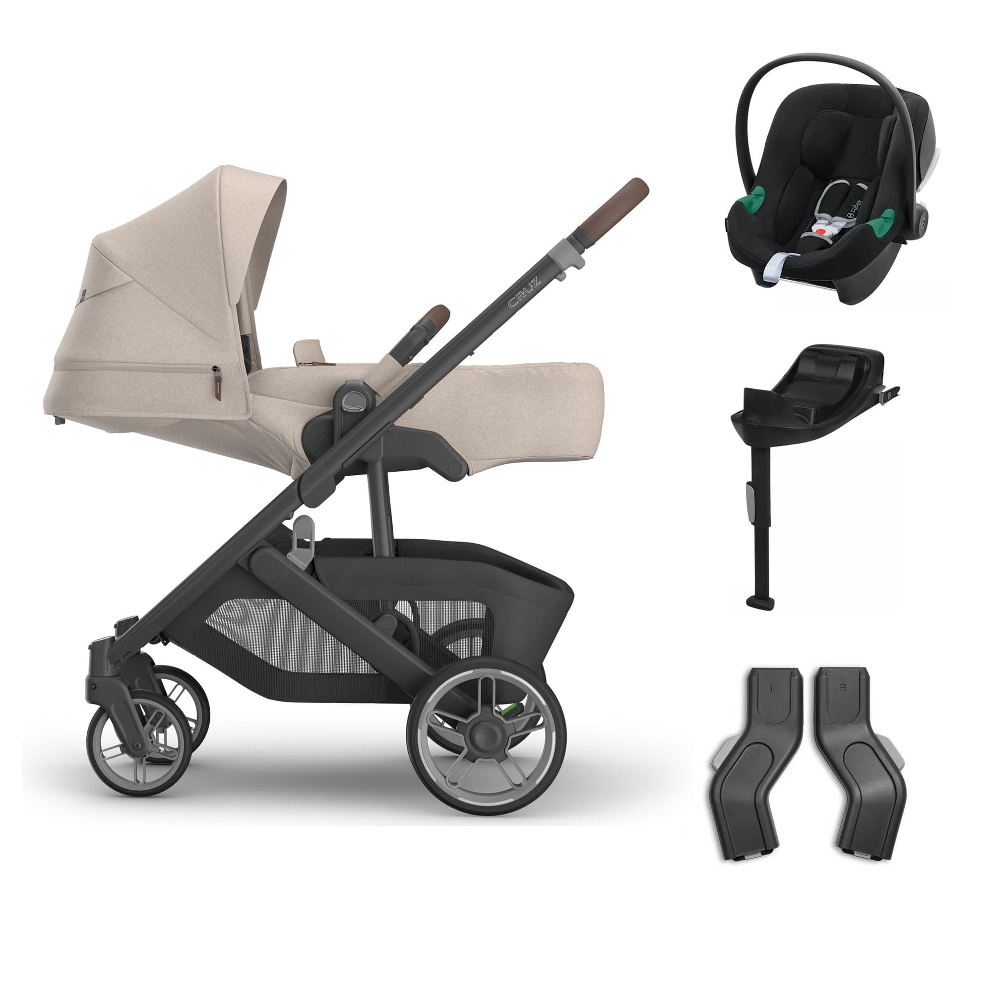 Uppababy baby pushchairs Uppababy Cruz V3 Cybex Bundle + Infant Cover - Ada