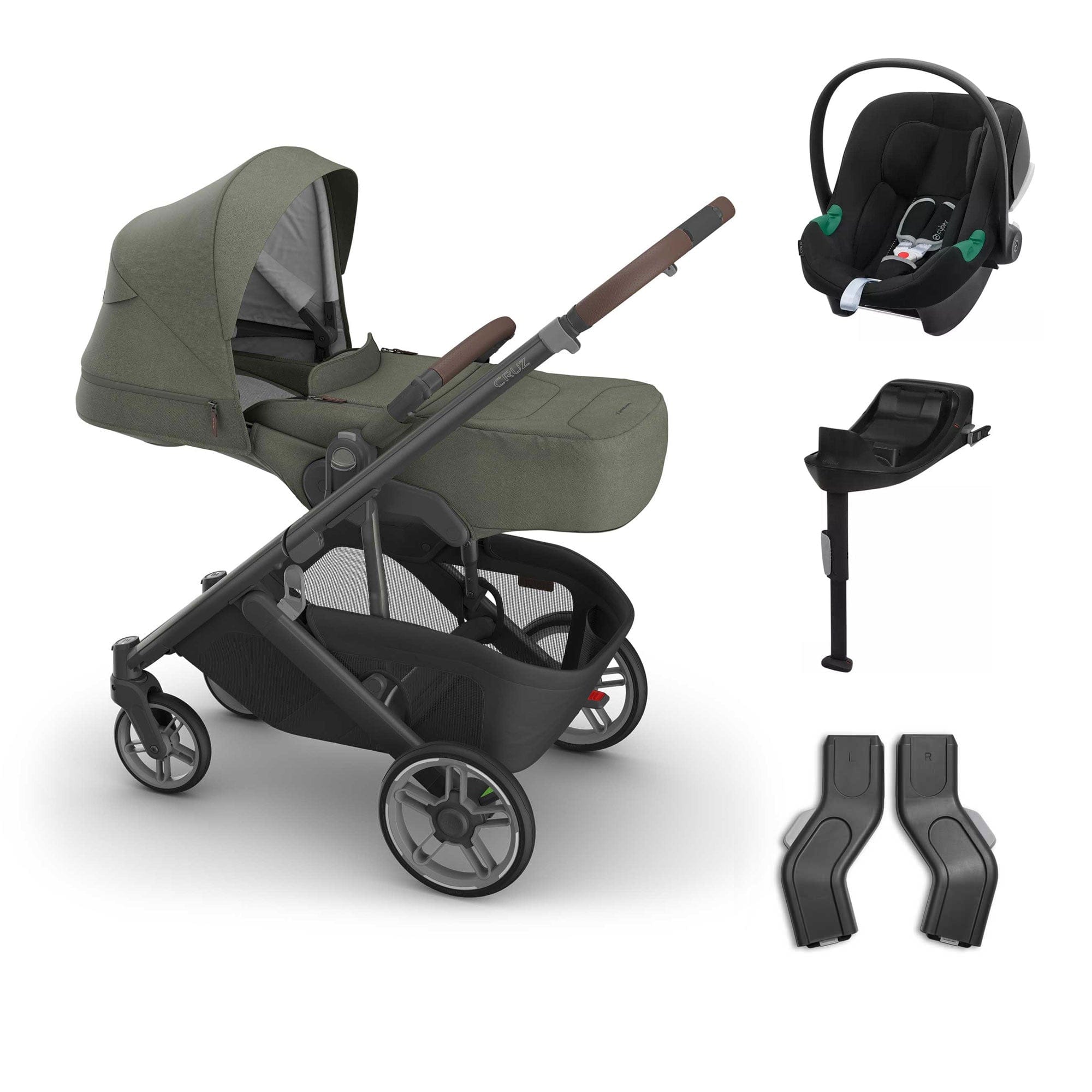 Uppababy baby pushchairs Uppababy Cruz V3 Cybex Bundle + Infant Cover - Evelyn 20783-CRZ-INF-EVE-4