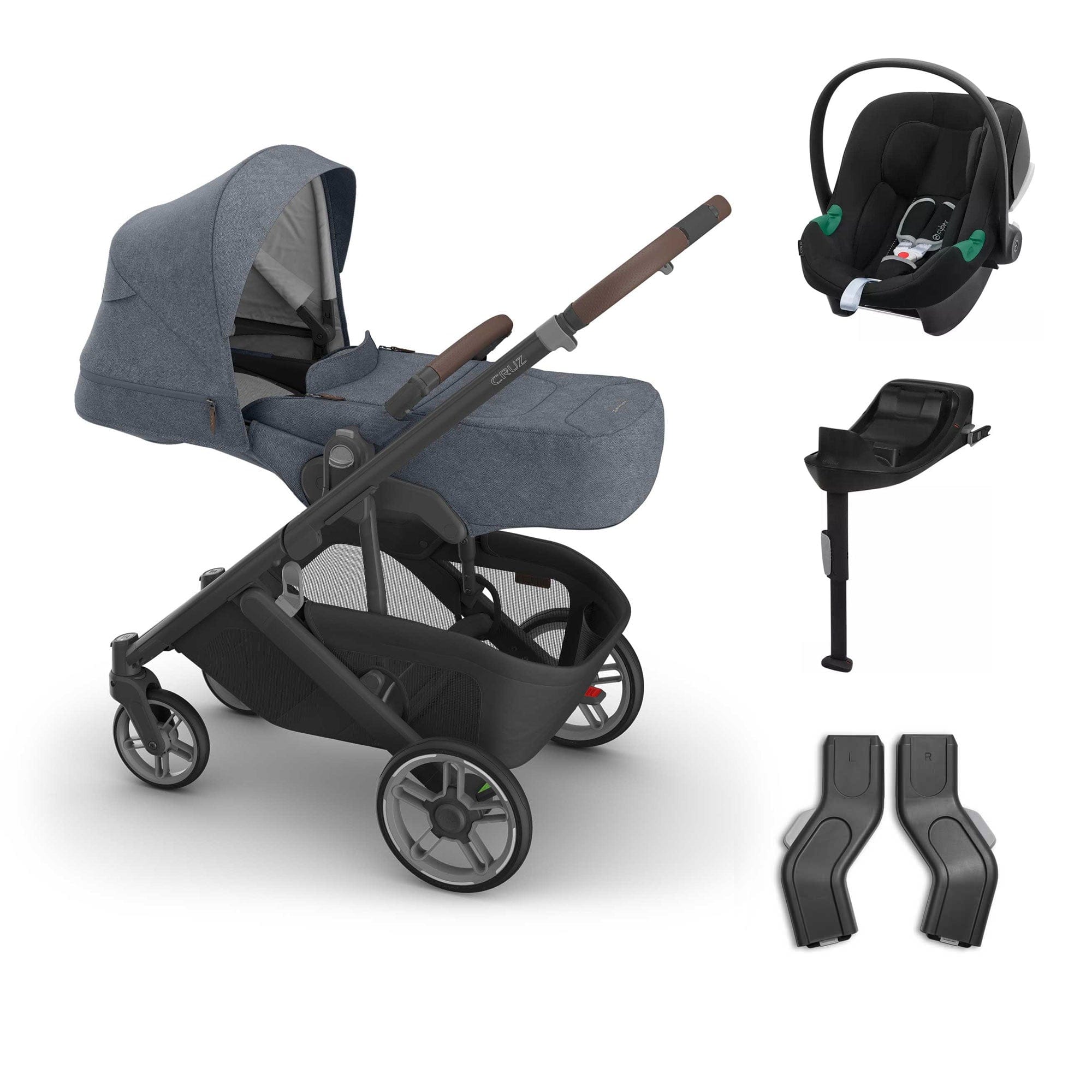 Uppababy baby pushchairs Uppababy Cruz V3 Cybex Bundle + Infant Cover - Julian 20801-CRZ-INF-JUL-4